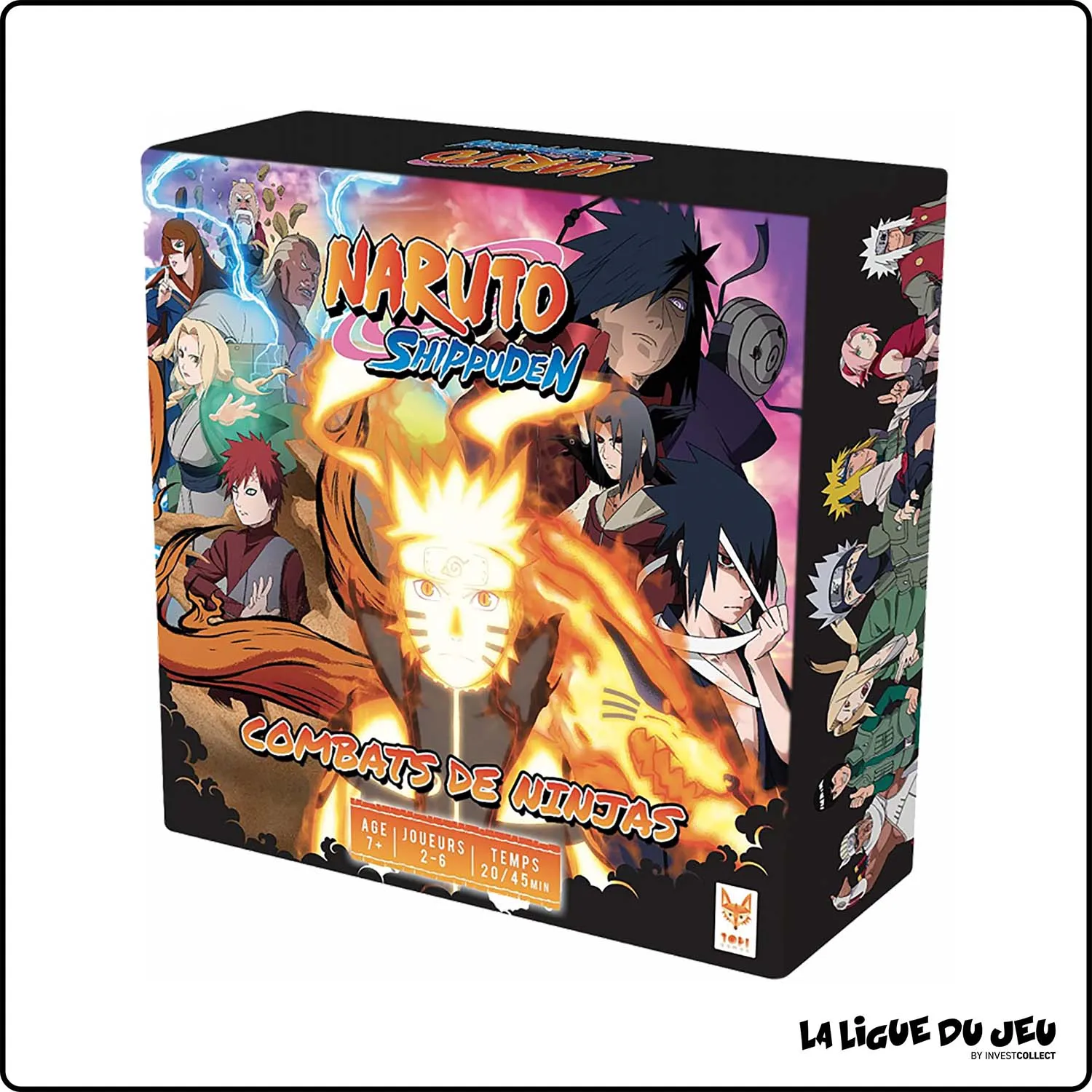 Pop-Culture - Jeu de Plateau - Naruto shippuden : Combats de Ninjas