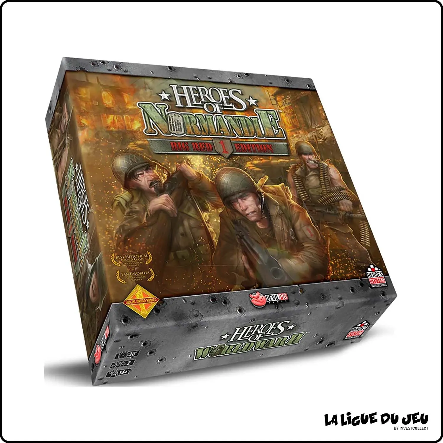 Stratégie - Jeu de Plateau - Heroes of Normandie V2: Core-Box