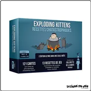 Jeu de Cartes - Exploding Kittens : Recettes chatastrophiques