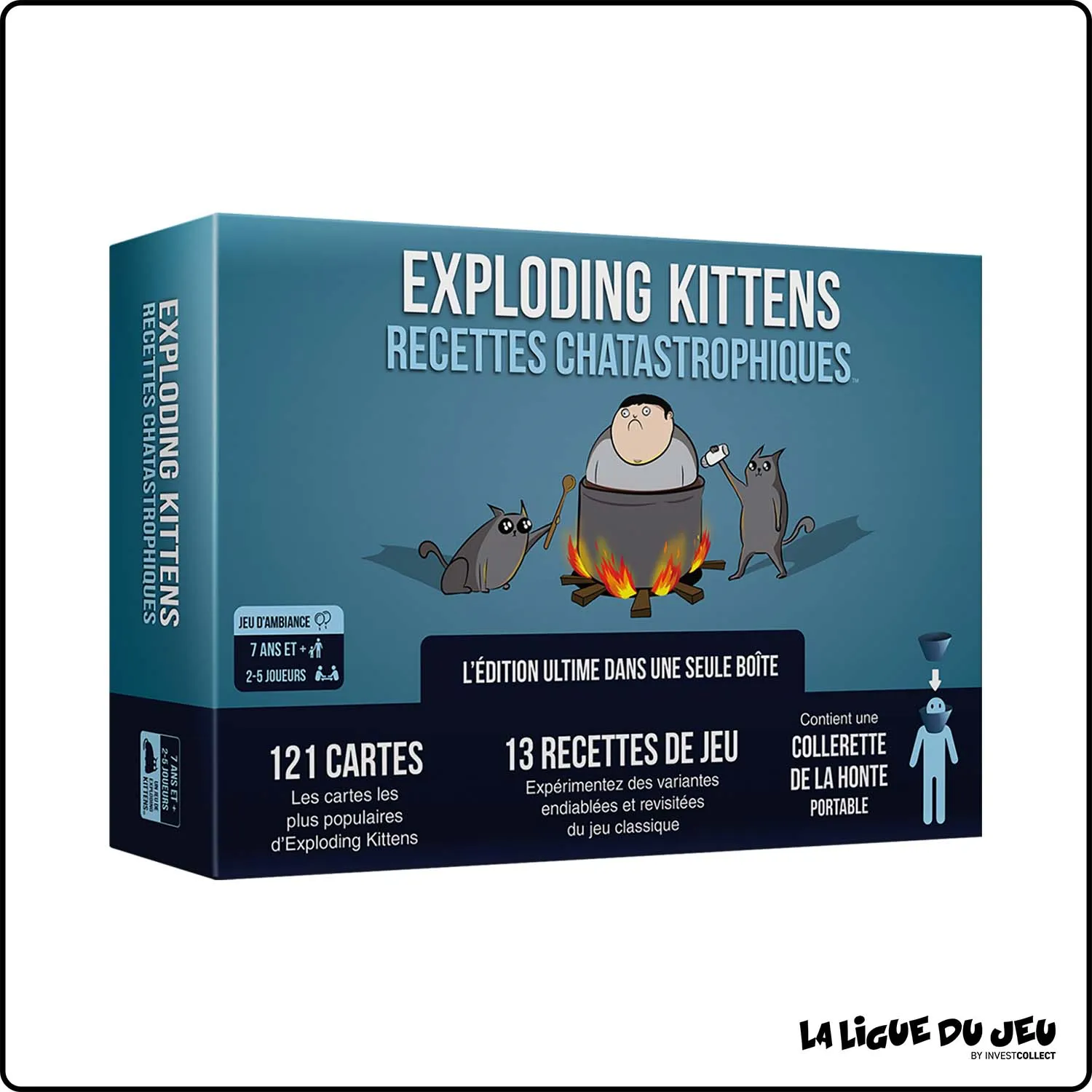 Jeu de Cartes - Exploding Kittens : Recettes chatastrophiques