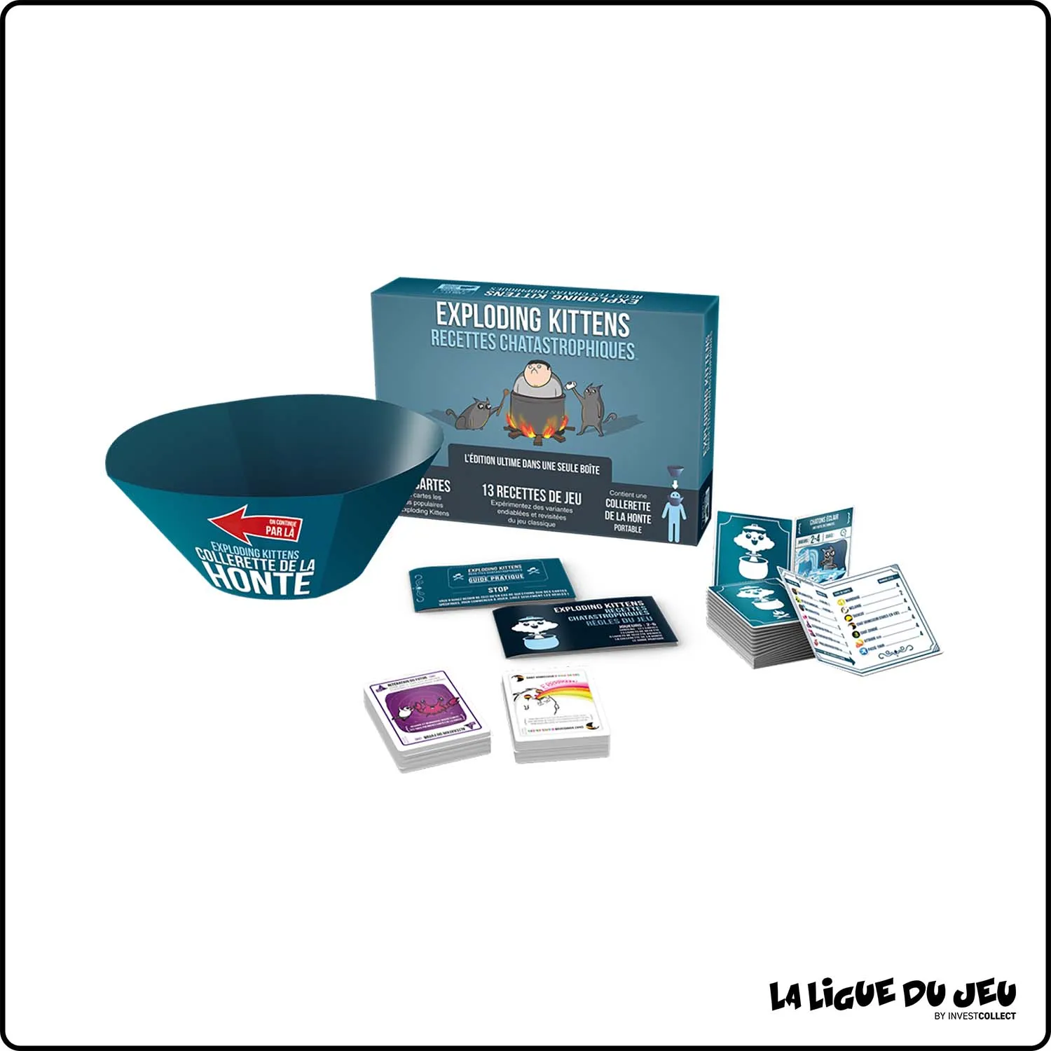 Jeu de Cartes - Exploding Kittens : Recettes chatastrophiques