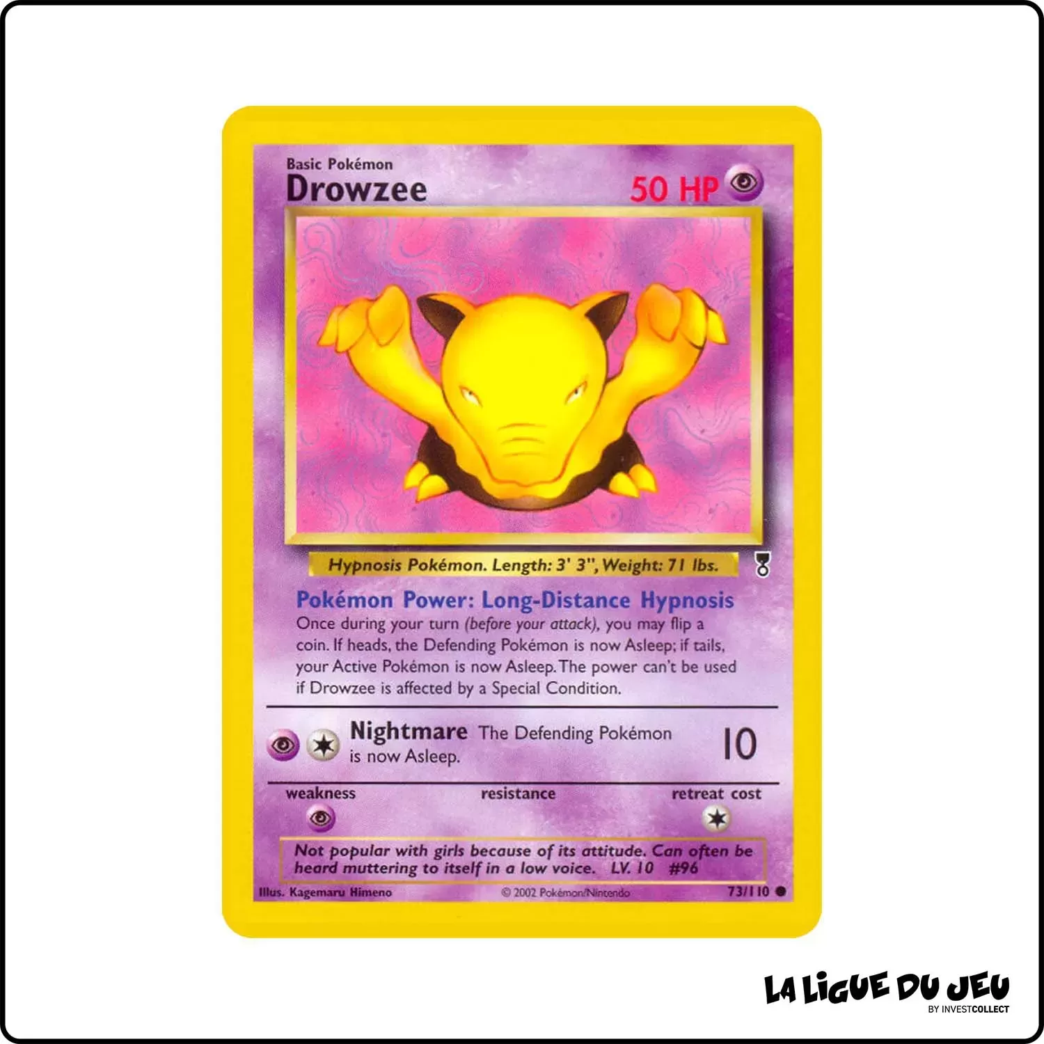 Commune - Pokemon - Legendary Collection - Drowzee 73/110