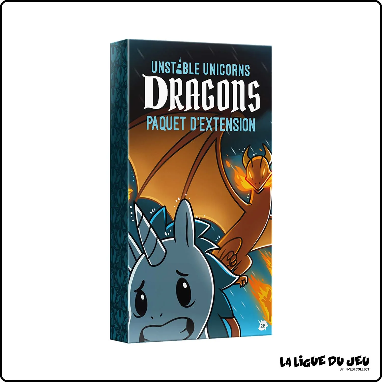 Stratégie - Jeu de Cartes - Unstable Unicorns - Extension : Dragons