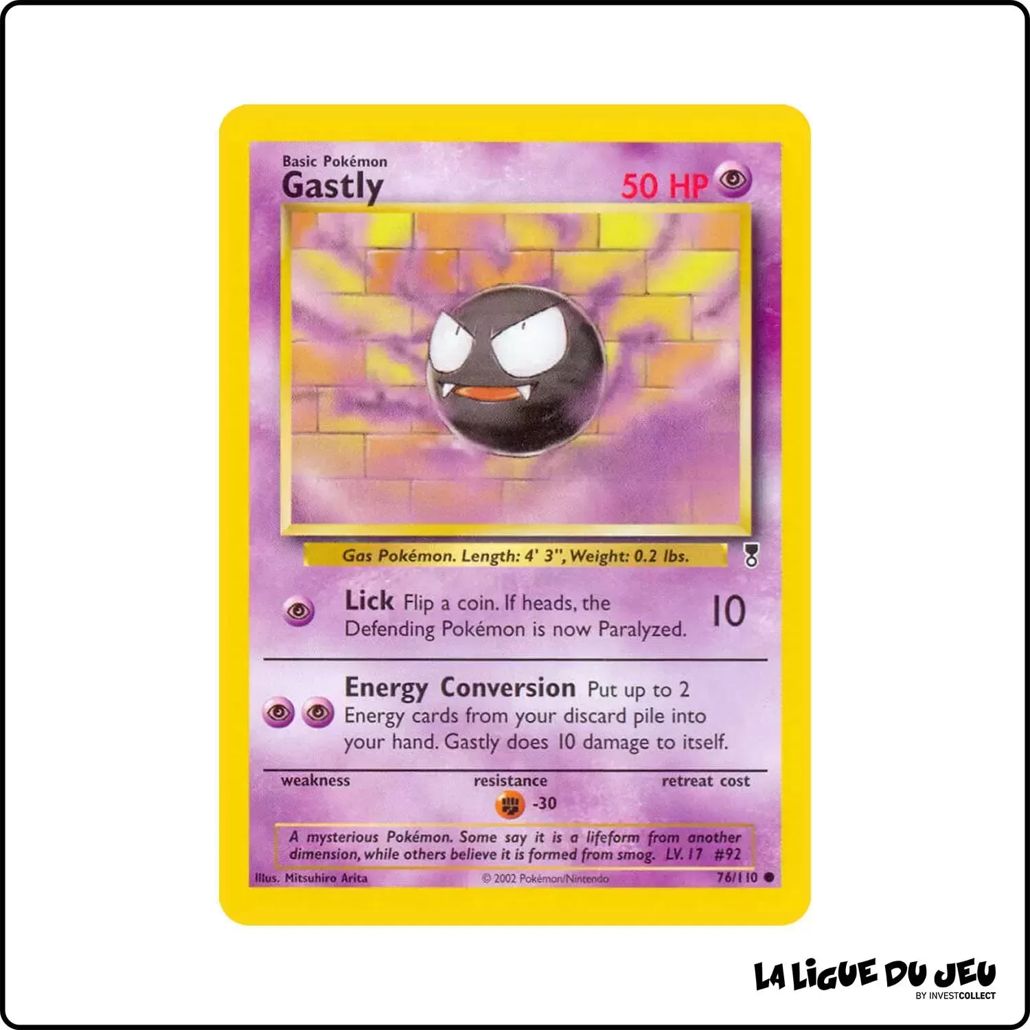 Commune - Pokemon - Legendary Collection - Gastly 76/110