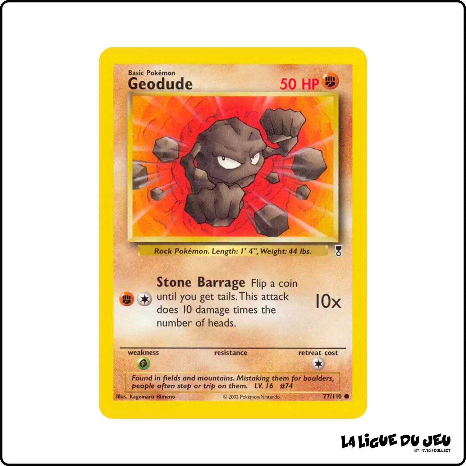 Commune - Pokemon - Legendary Collection - Geodude 77/110