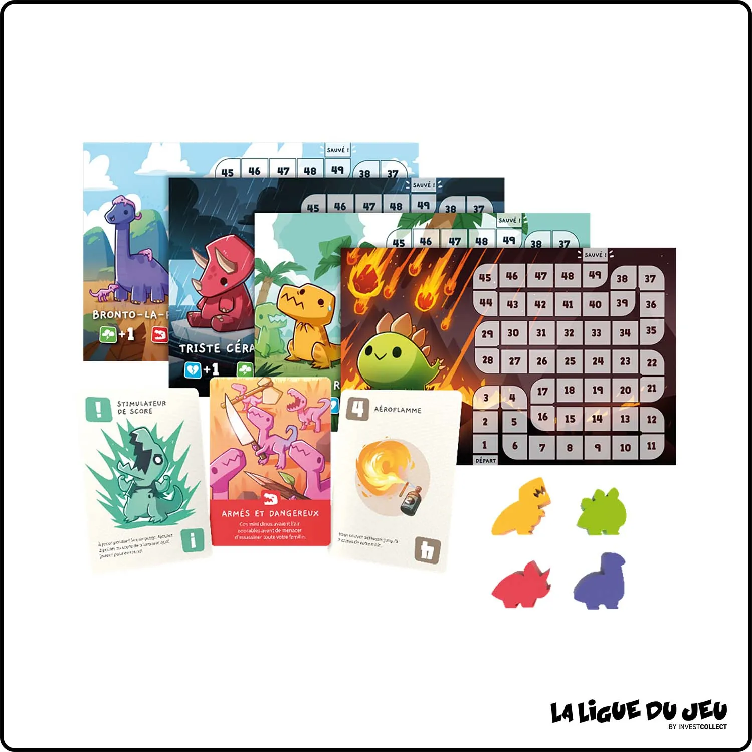 Stratégie - Jeu de Cartes - Happy Little Dinosaurs