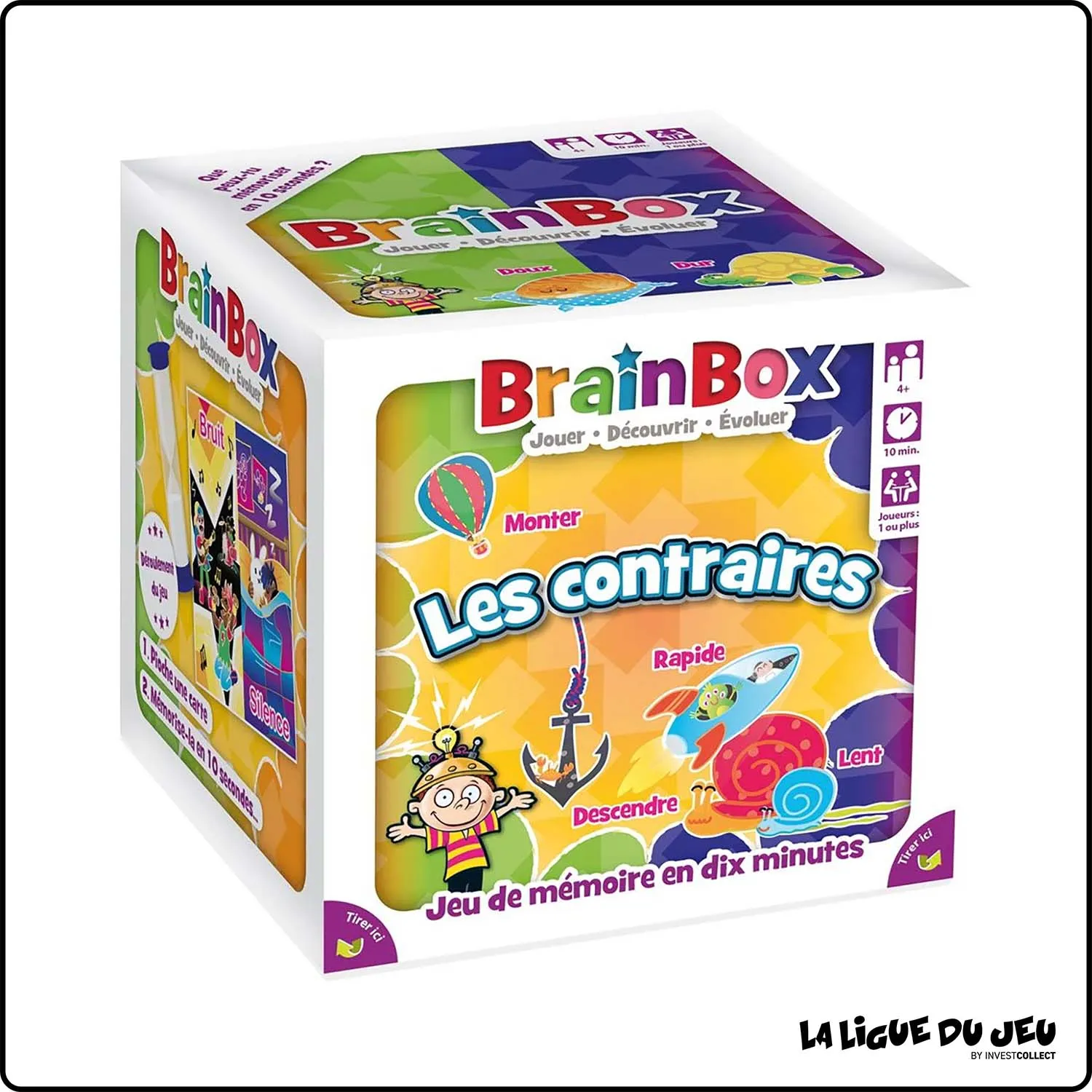 Réflexion - Jeu de Cartes - BrainBox: Les Contraires