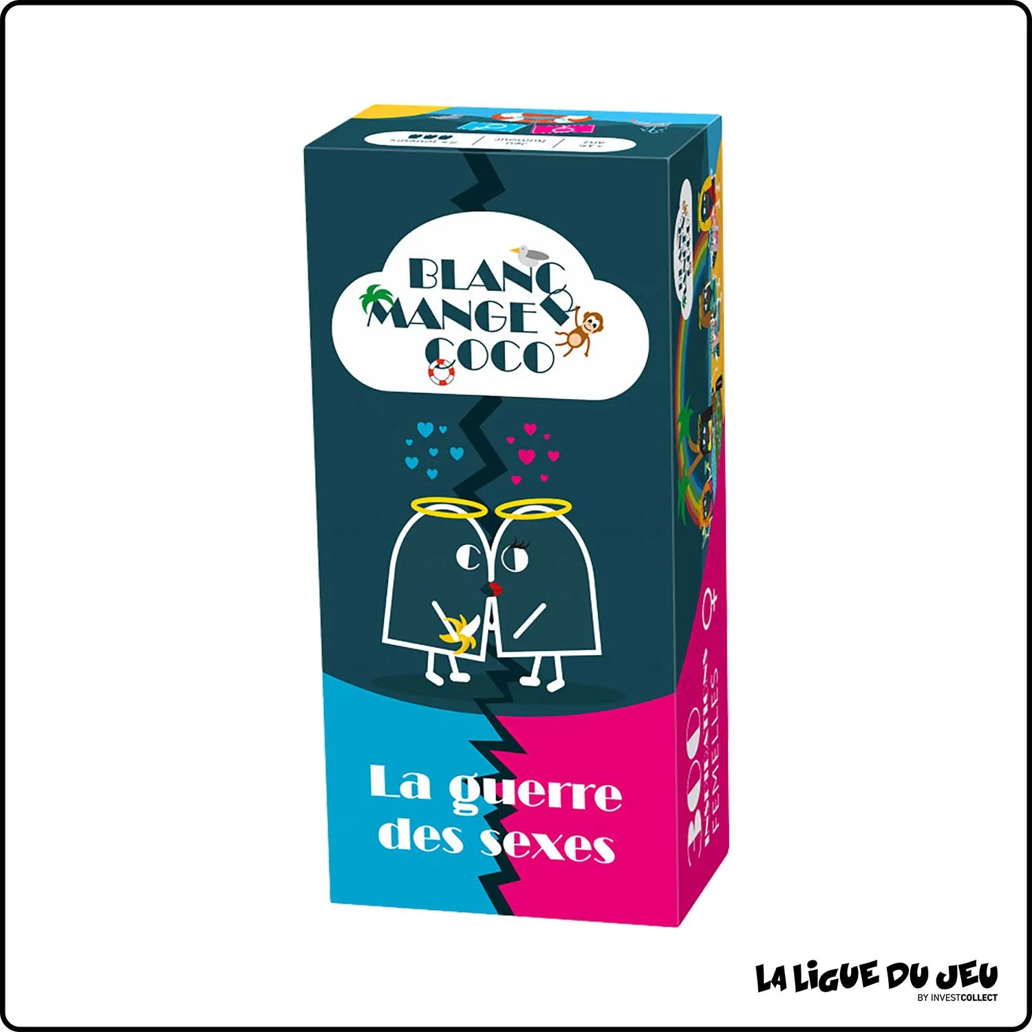 Ambiance - Jeu de Cartes - Blanc Manger Coco - La Guerre des Sexes