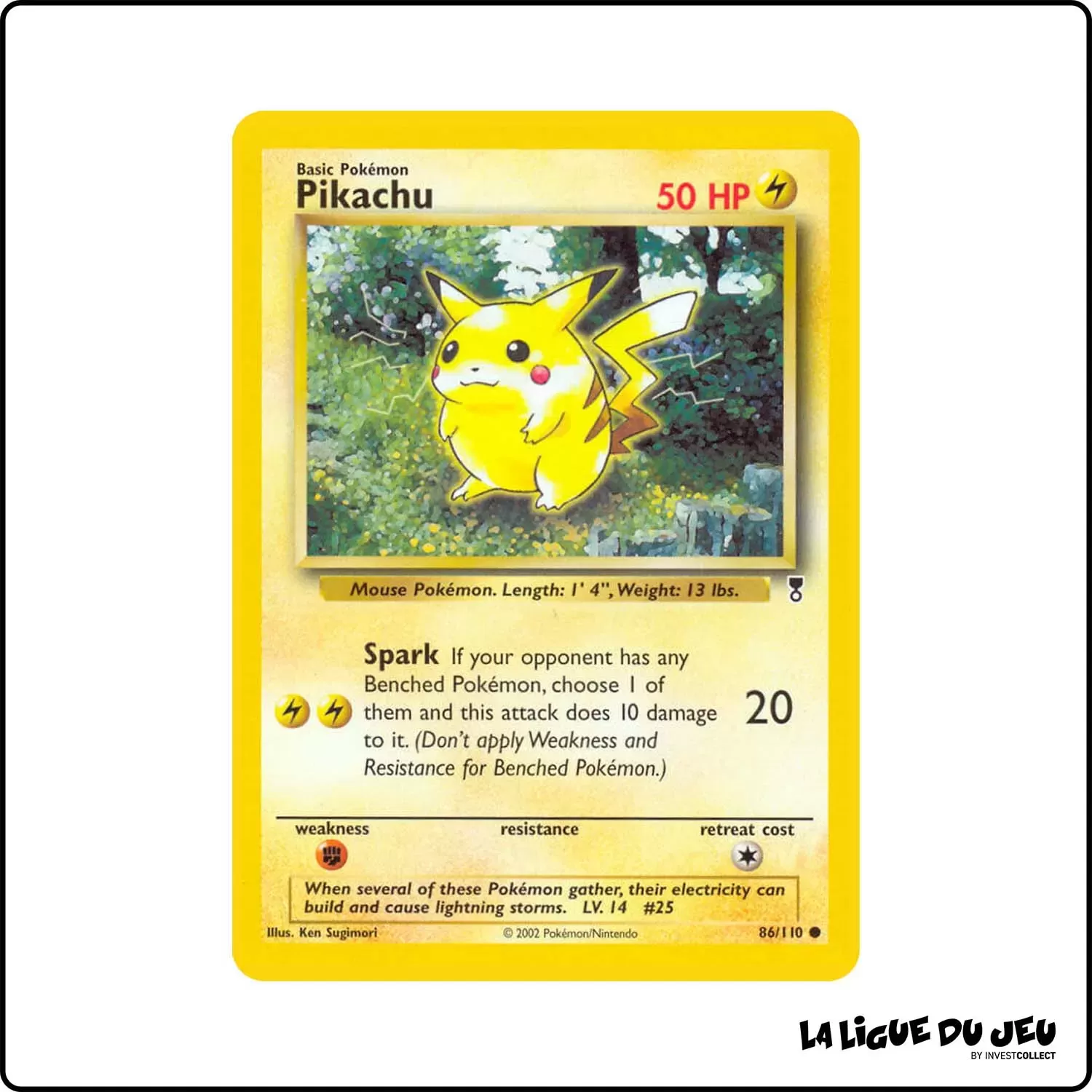 Commune - Pokemon - Legendary Collection - Pikachu 86/110