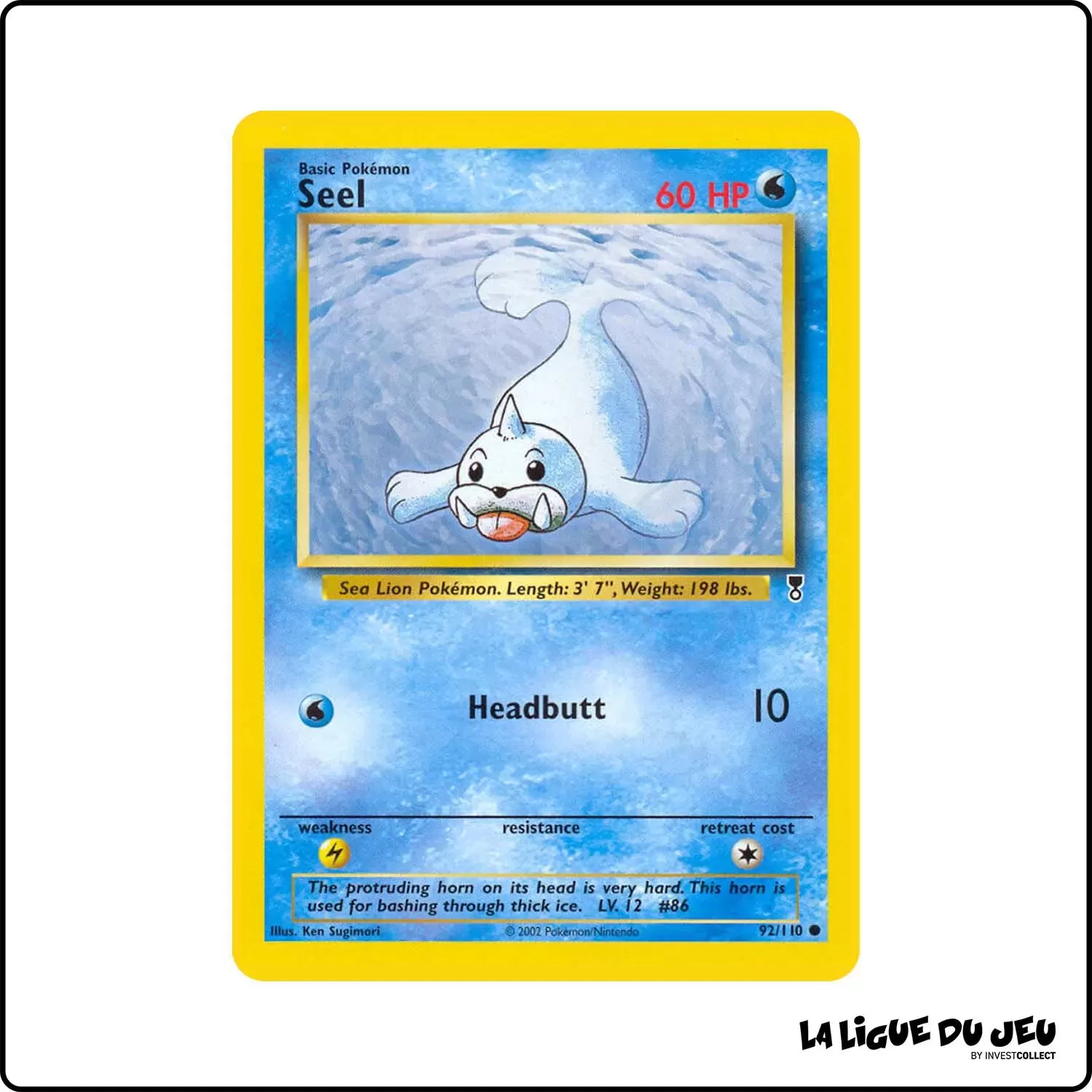 Commune - Pokemon - Legendary Collection - Seel 92/110