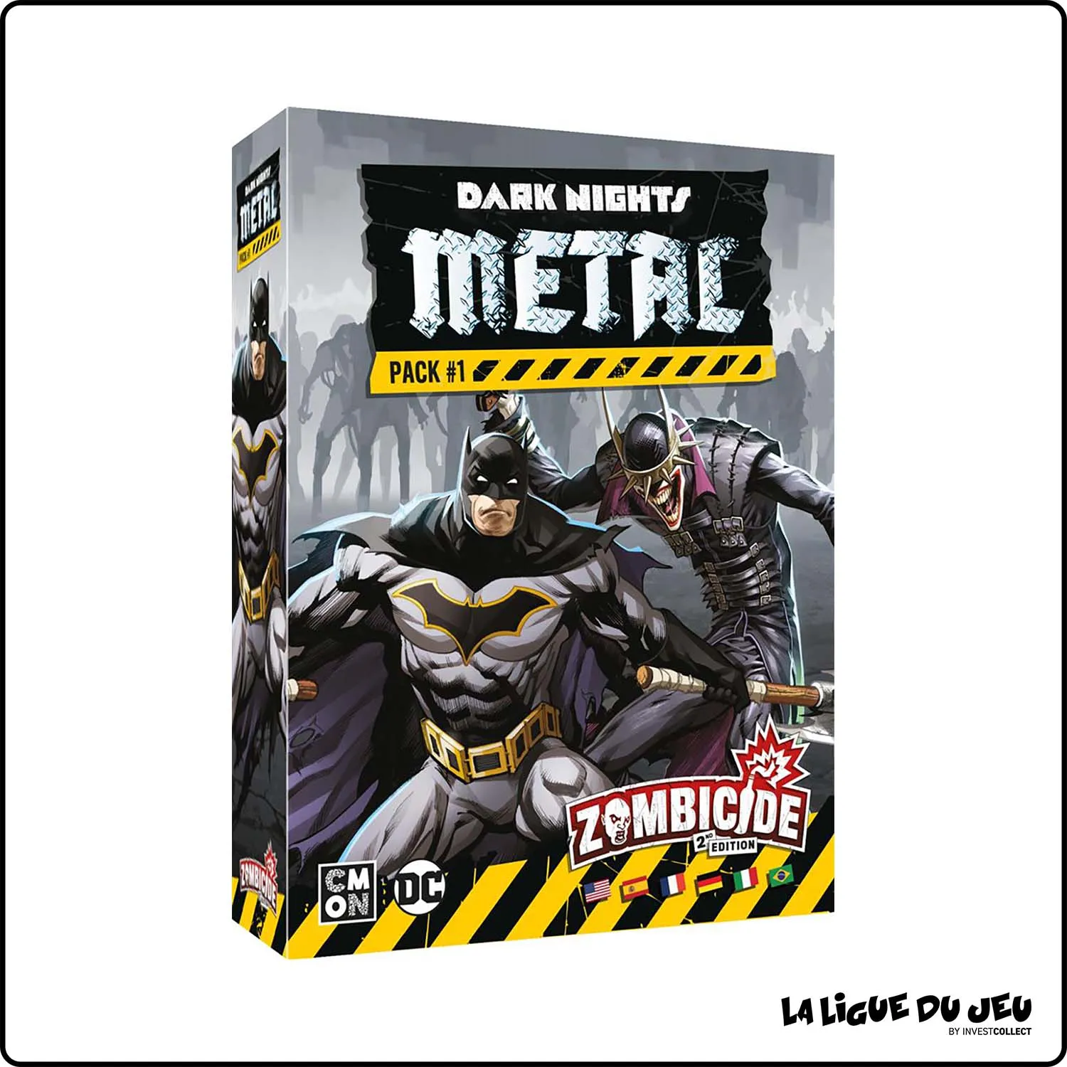 Figurine - Jeu de Plateau - Zombicide : Dark Nights Metal Pack 1