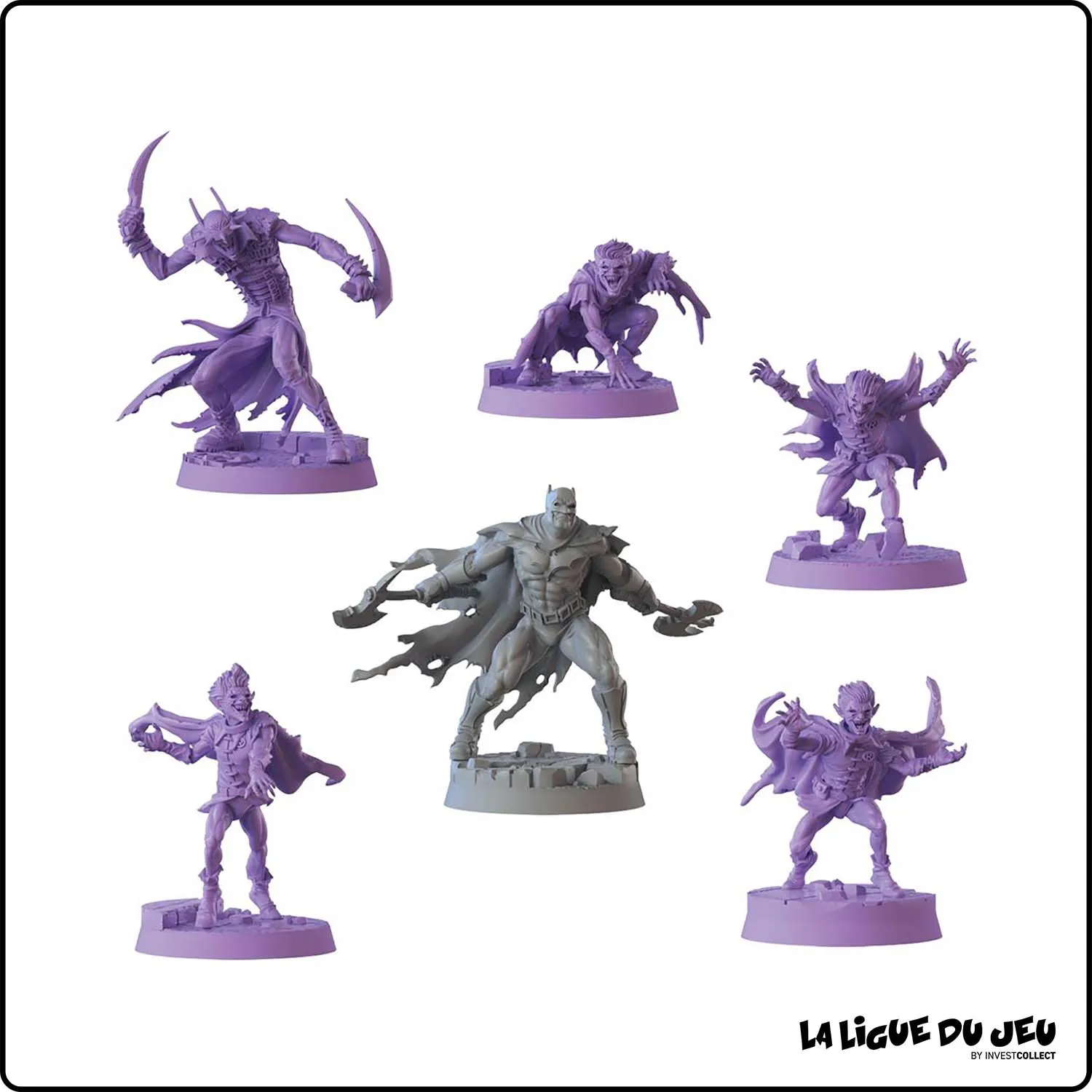 Figurine - Jeu de Plateau - Zombicide : Dark Nights Metal Pack 1