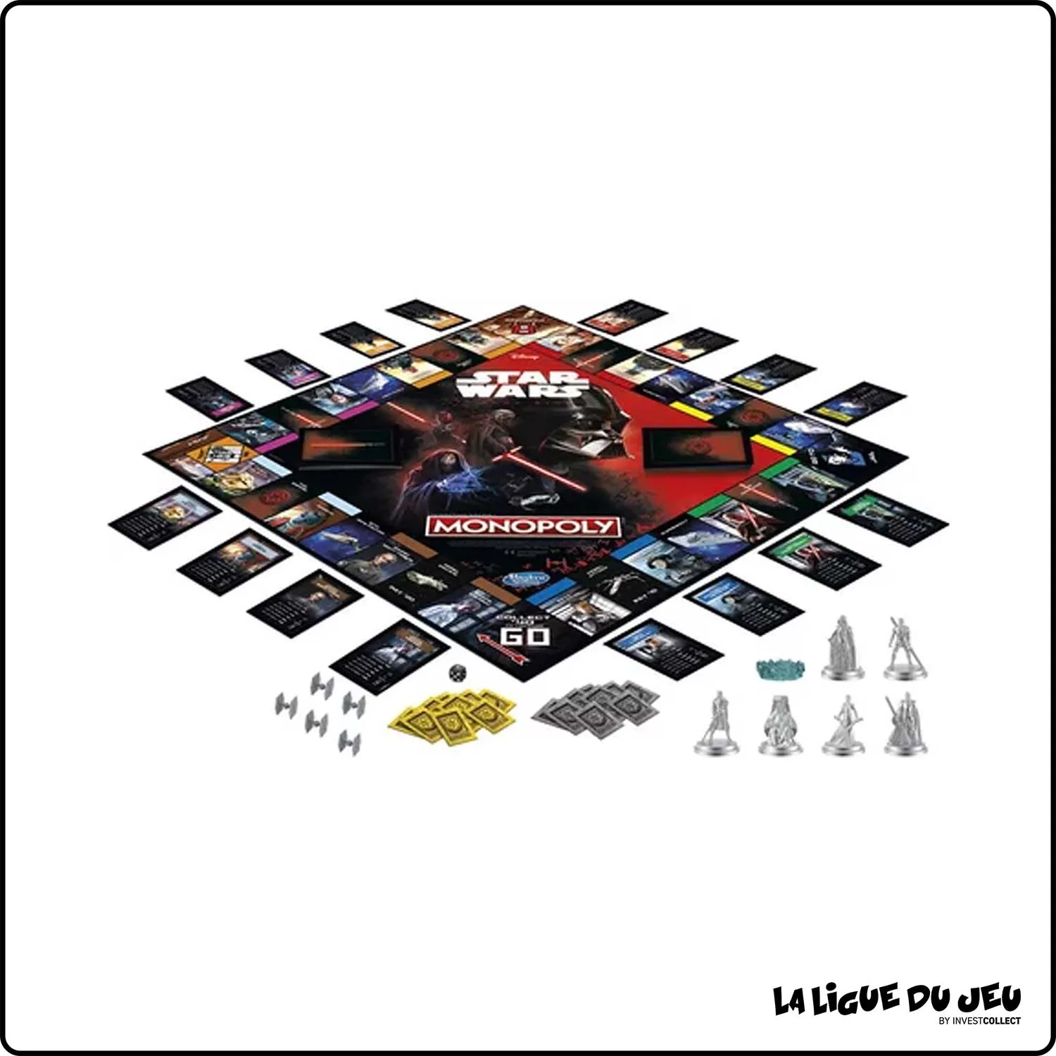 Jeu de Plateau - Monopoly Star Wars : Coté Obscur