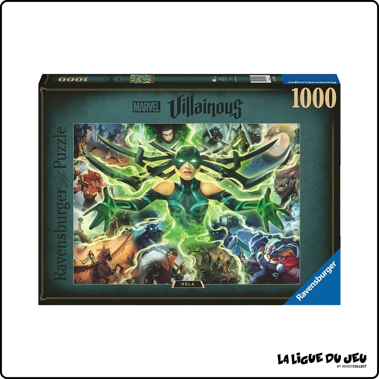 Réflexion - Puzzle - Villainous Marvel : Hela - 1000 Pièces