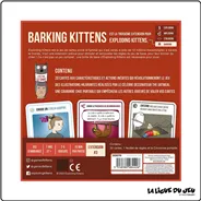 Jeu de Cartes - Exploding Kittens : Barking kittens