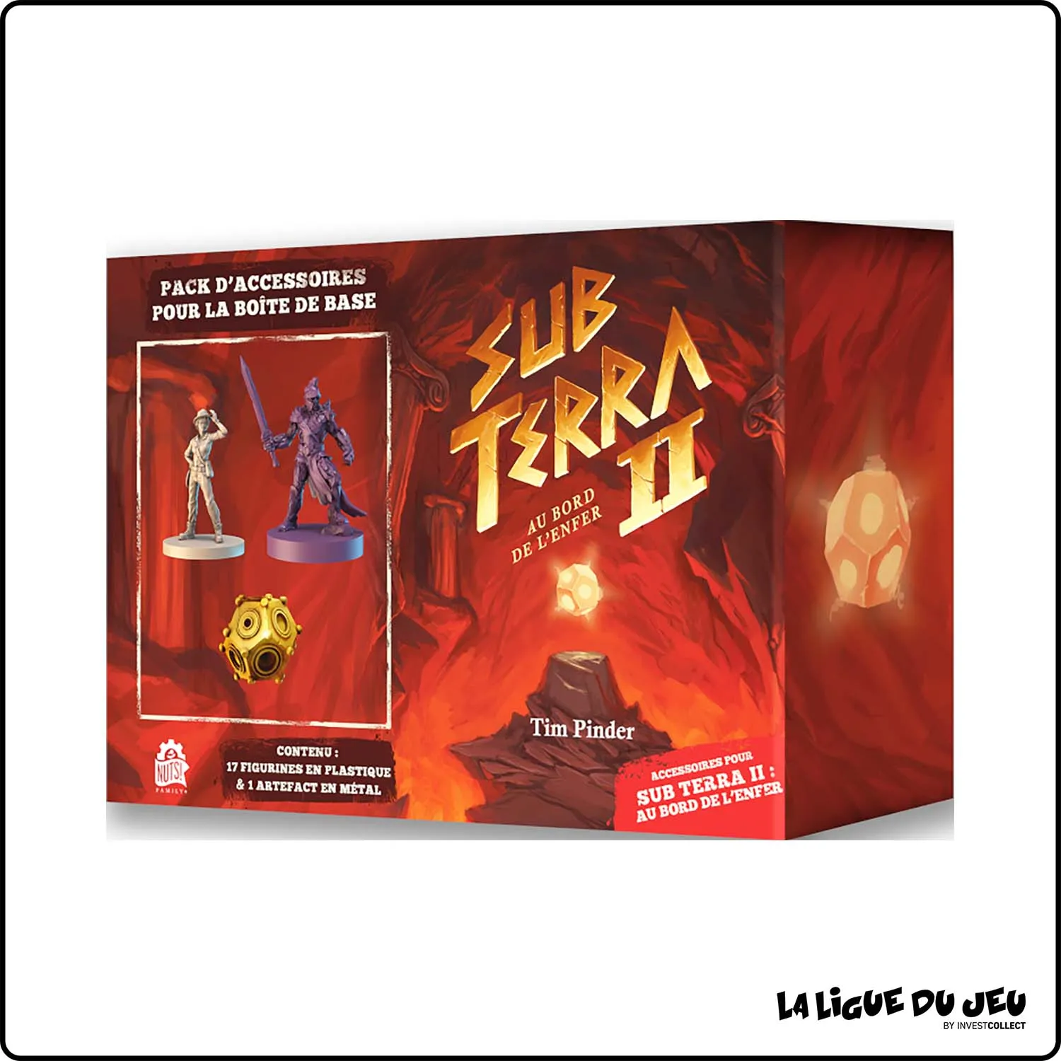 Coopération - Aventure - Sub Terra 2 - Pack de figurines du jeu de base