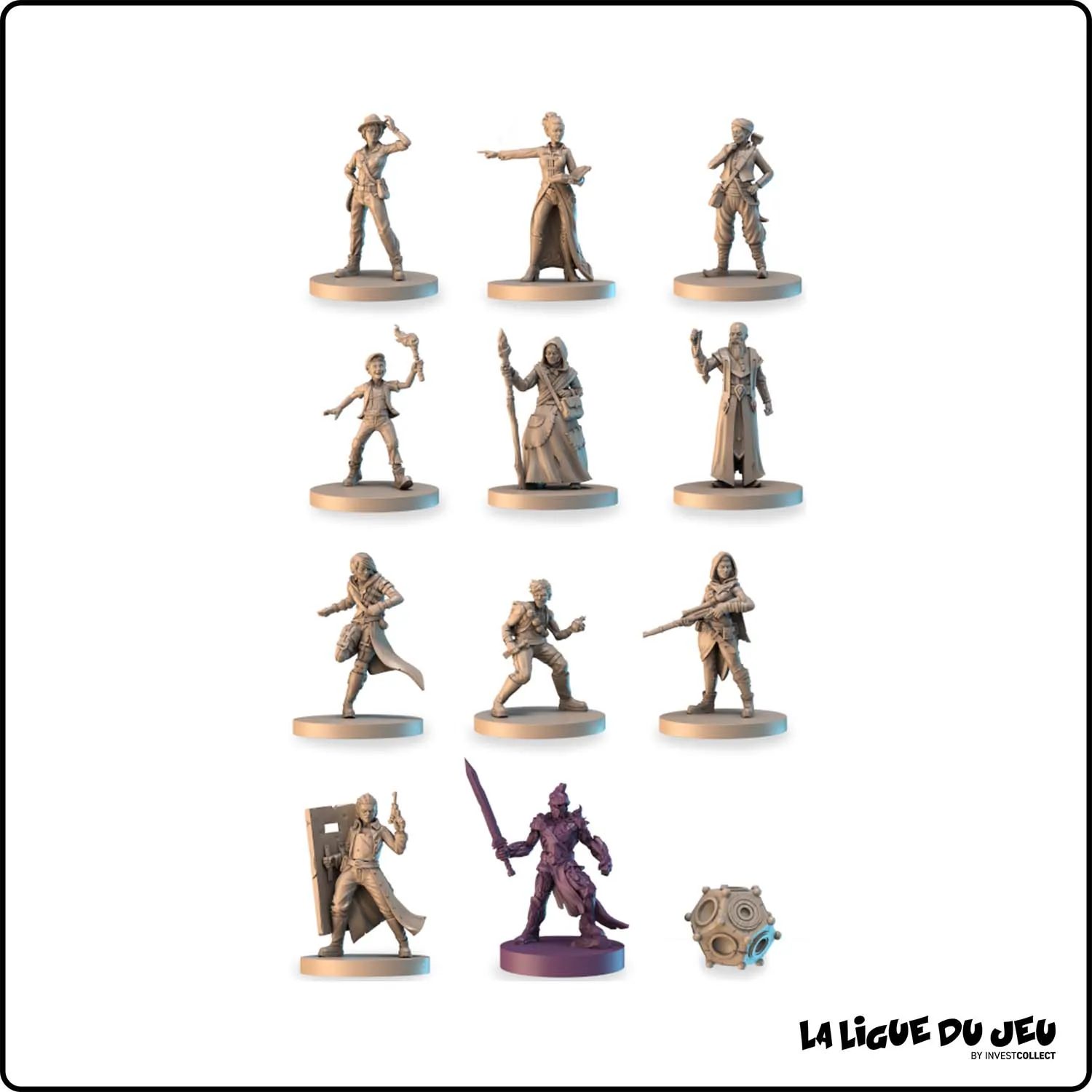 Coopération - Aventure - Sub Terra 2 - Pack de figurines du jeu de base