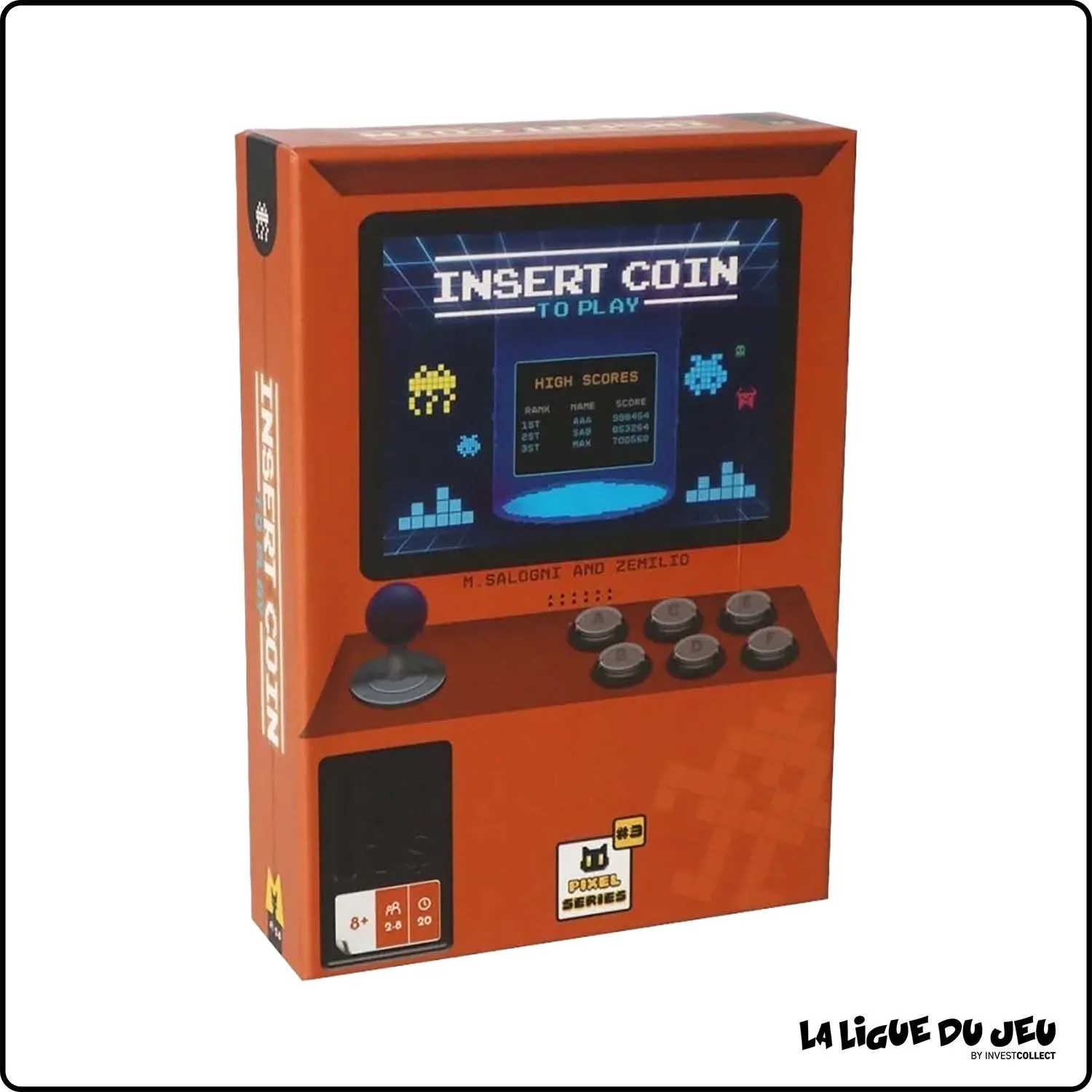 Ambiance - Déssin - Insert Coin to Play - Pixel Series 3