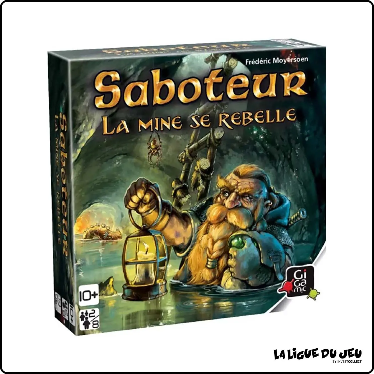 Jeu de cartes - Jeu à rôle caché - Saboteur - La Mine se Rebelle