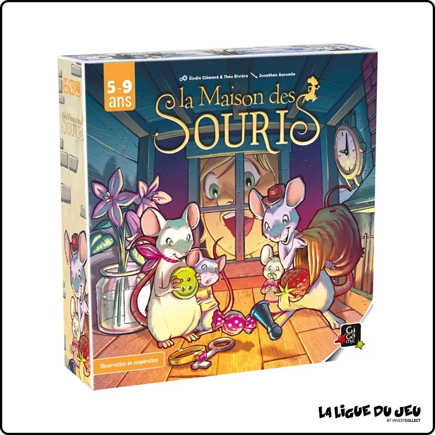 Jeu Mémoire - Observation - La Maison des Souris