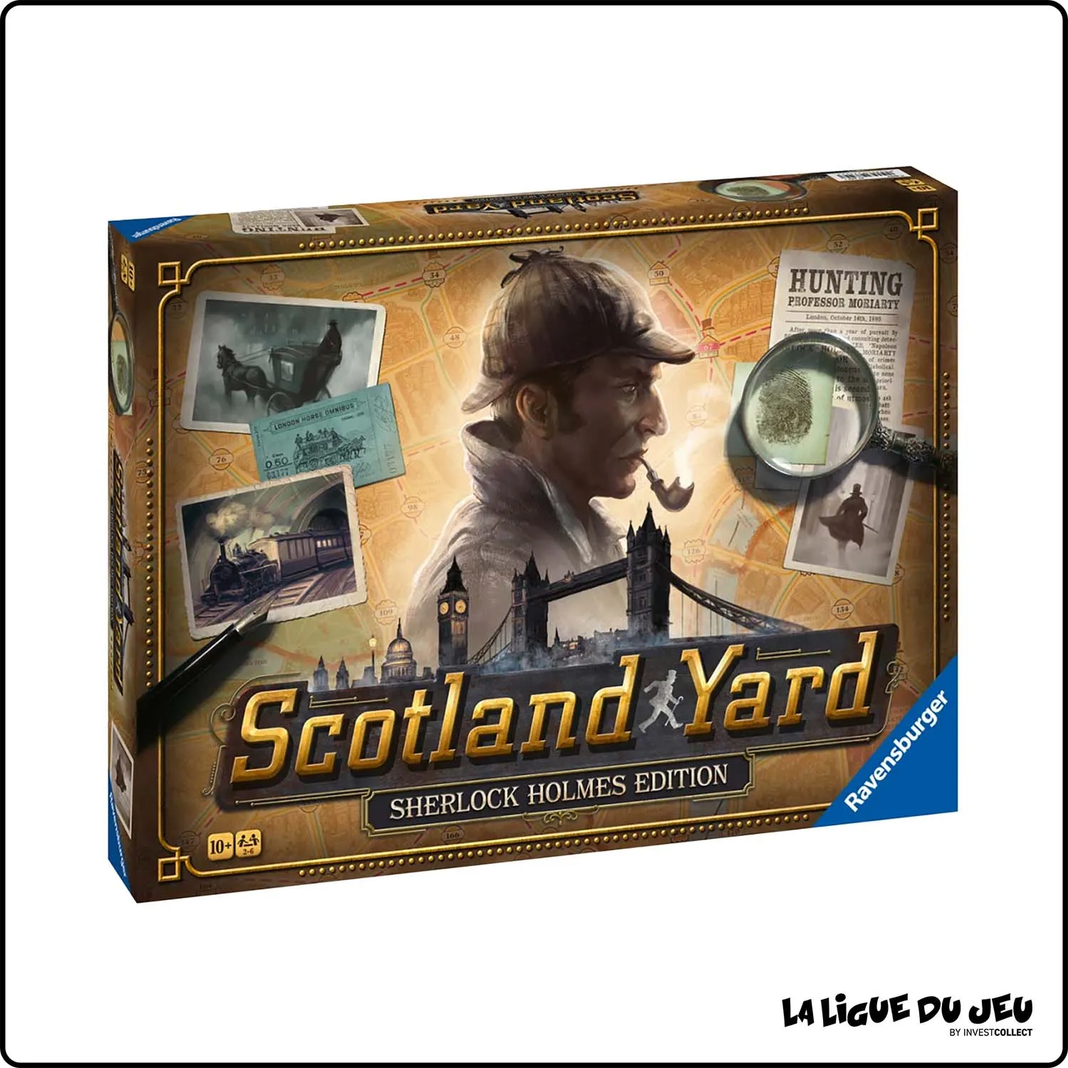 Jeu d'enquête - Jeu de Plateau - Scotland Yard : Sherlock Holmes Edition