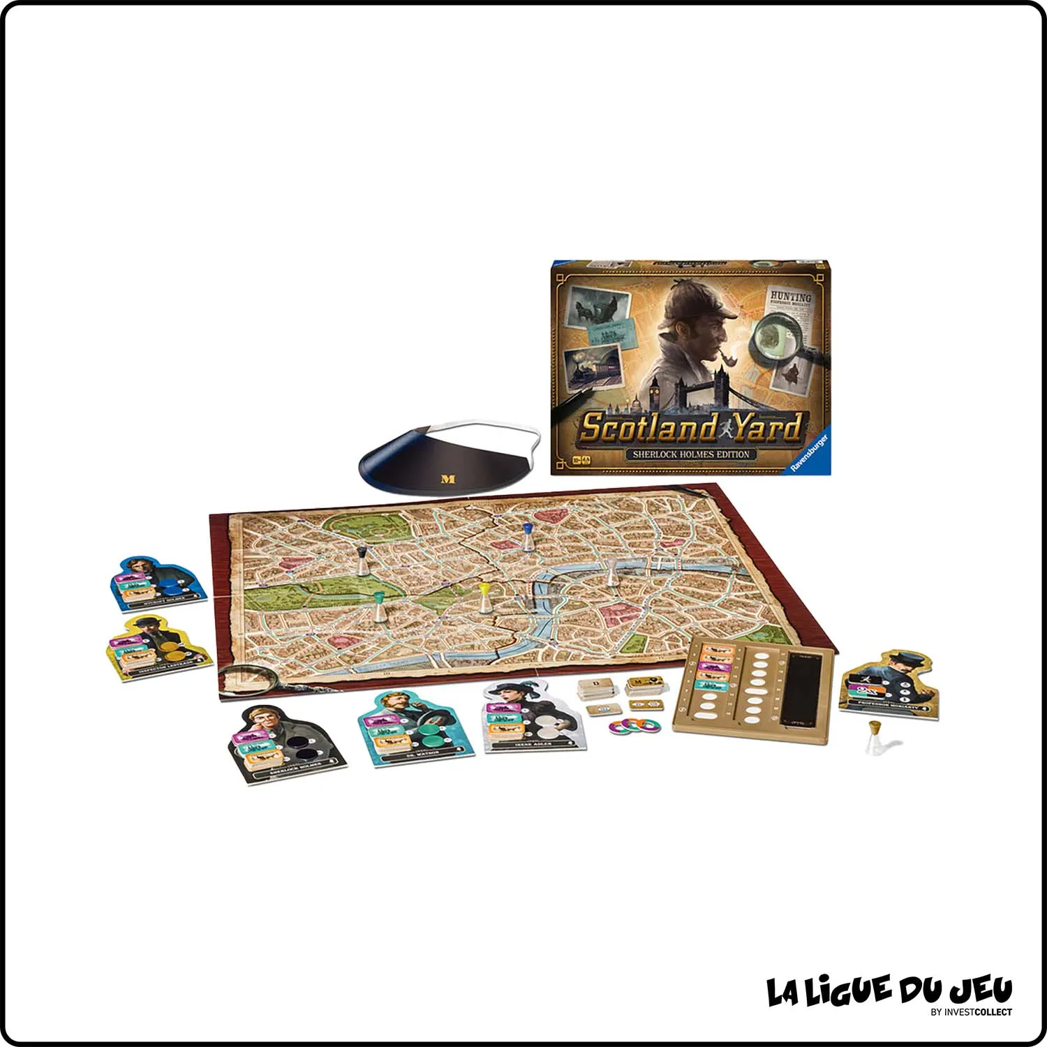 Jeu d'enquête - Jeu de Plateau - Scotland Yard : Sherlock Holmes Edition