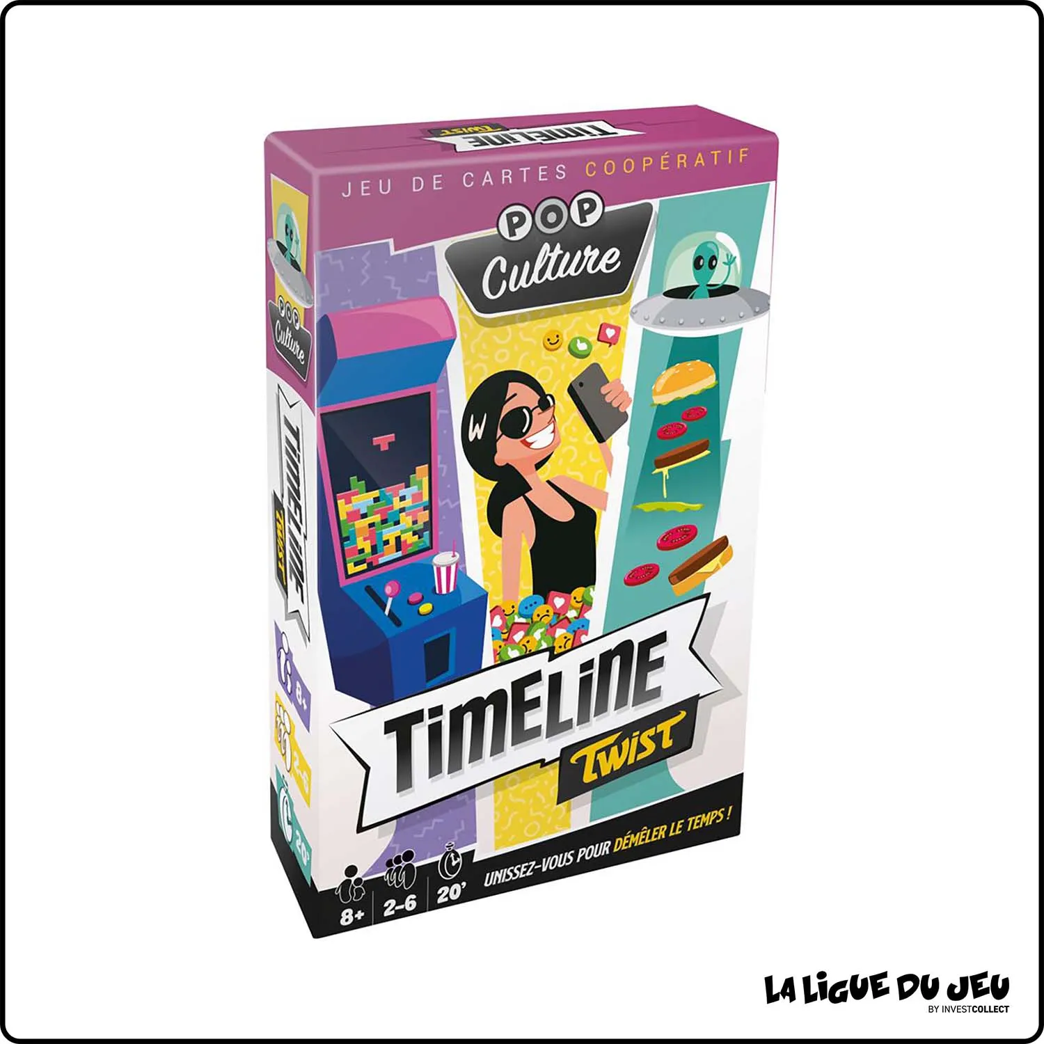 Jeu de Cartes - Coopératif - Timeline Twist : Pop Culture