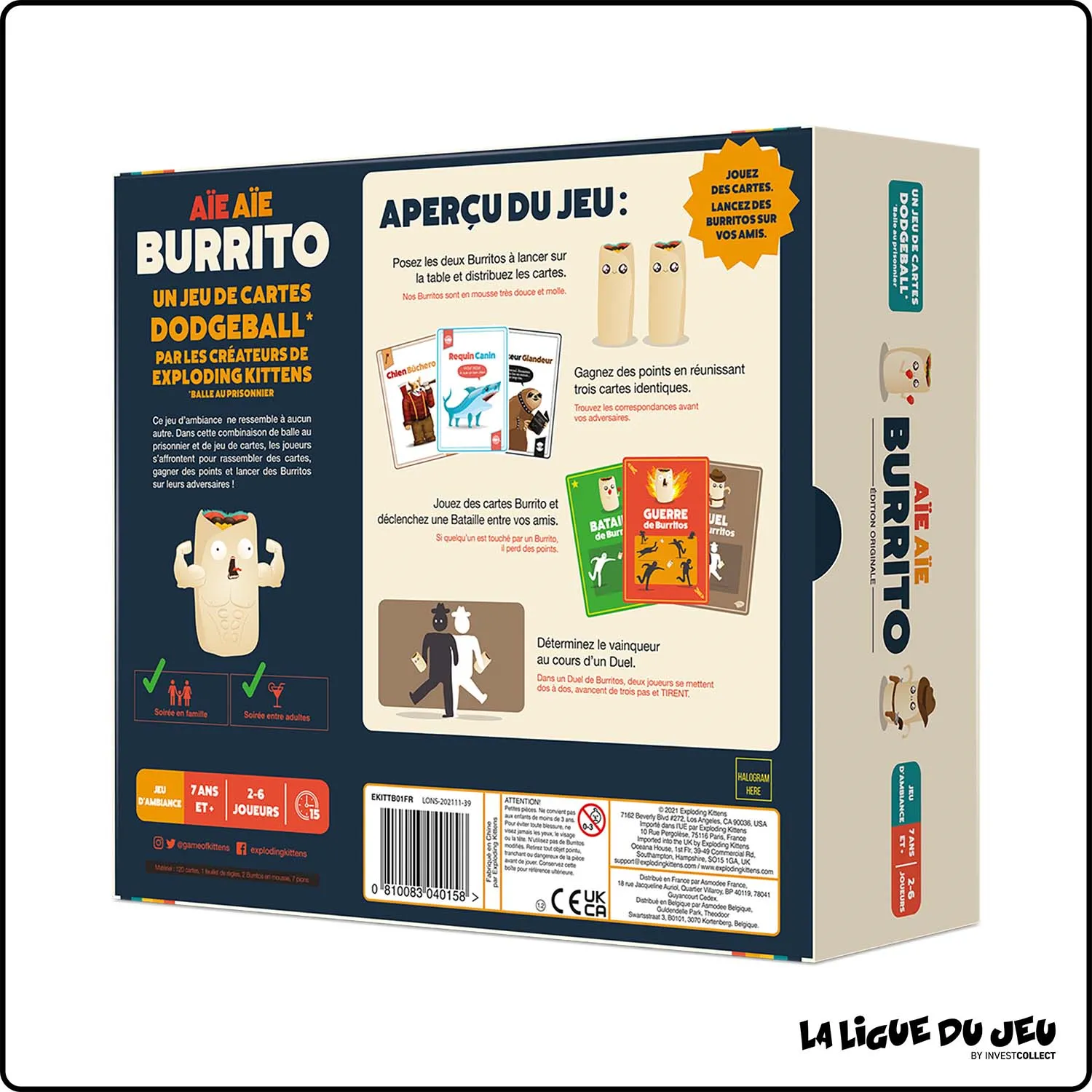 Ambiance - Jeu de Cartes - Aïe Aïe Burrito