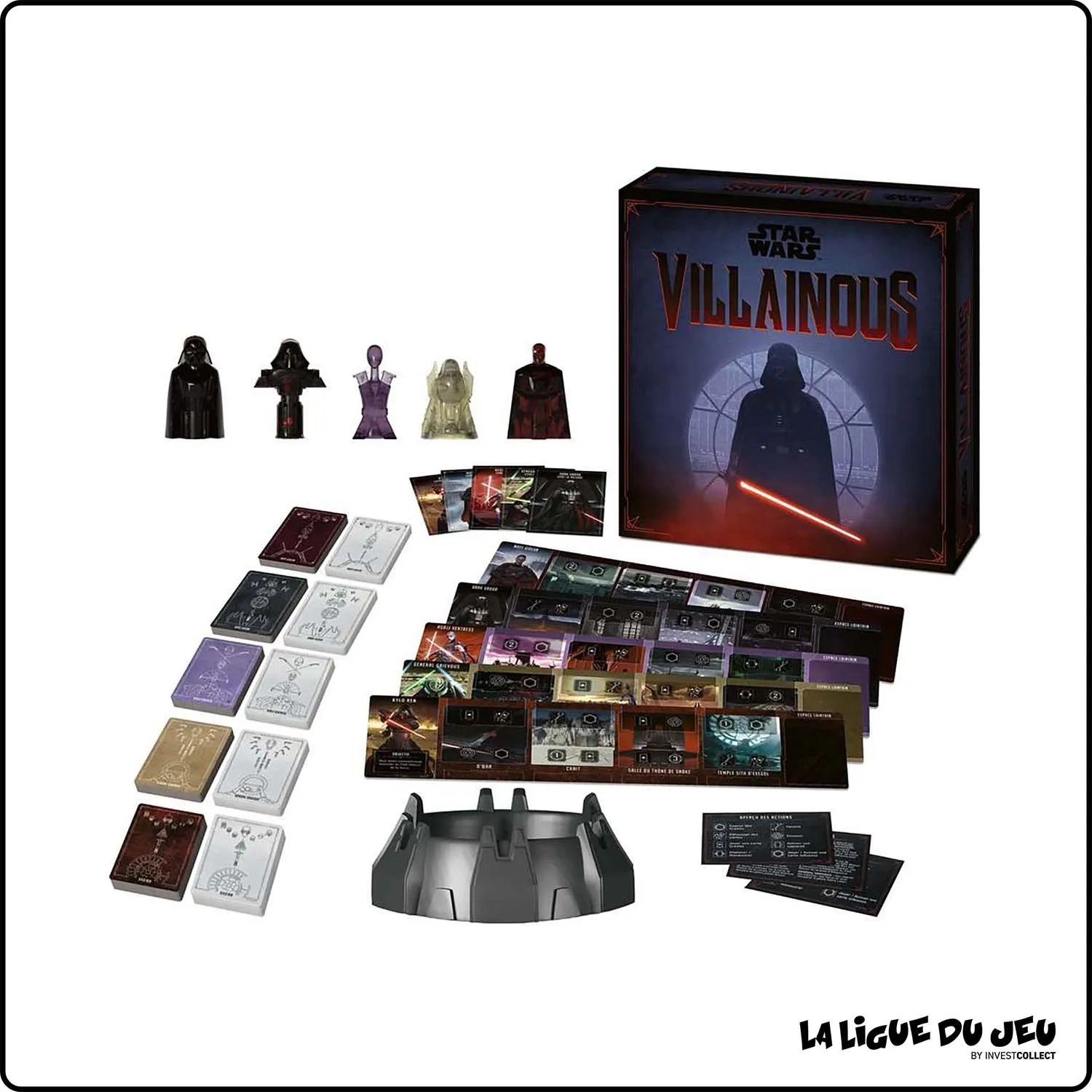 Jeu de Cartes - Star Wars Villainous: La Puissance du Côté Obscur