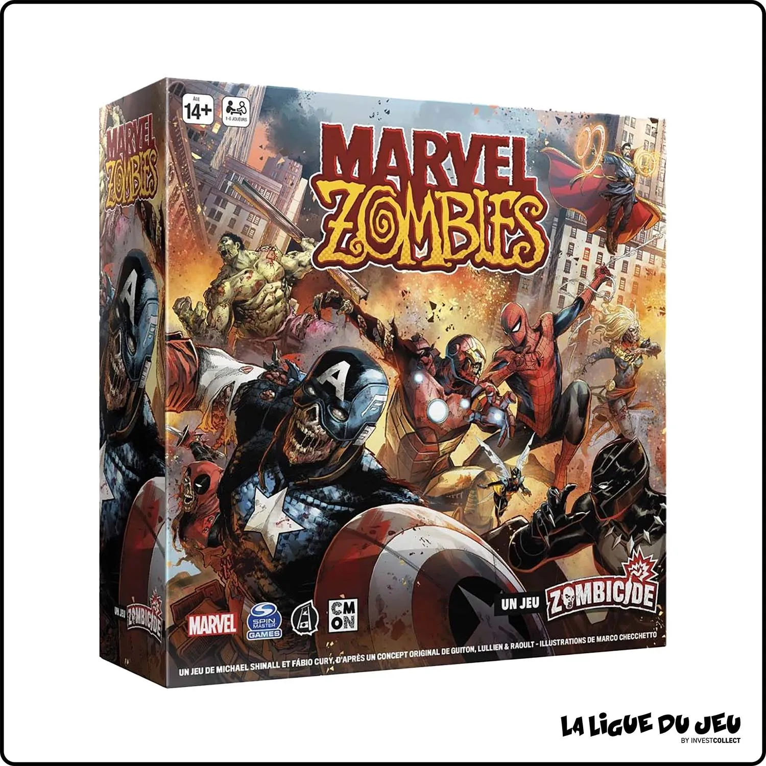 Figurine - Jeu de Plateau - Zombicide : Marvel Zombies