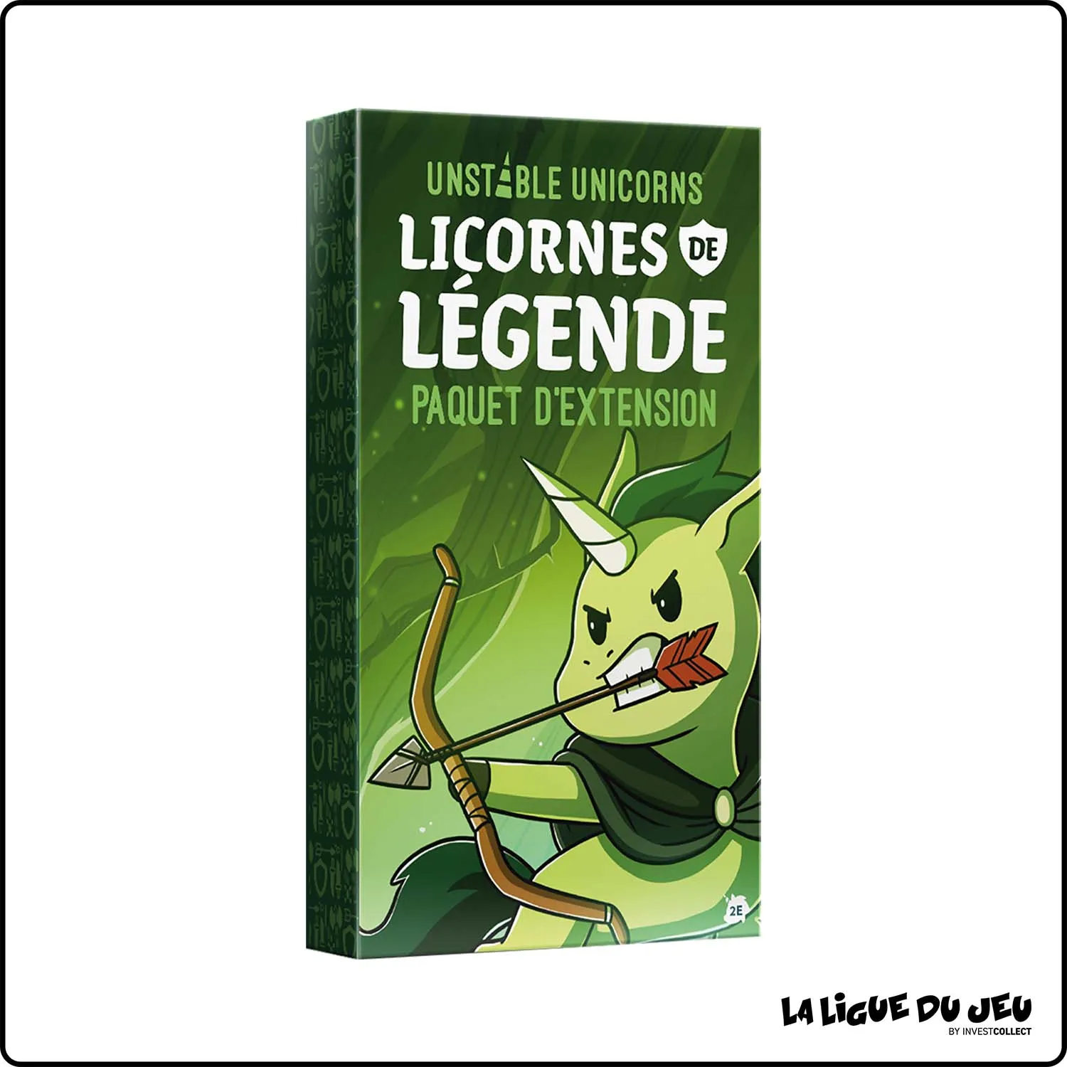 Stratégie - Jeu de Cartes - Unstable Unicorns - Extension : Licornes de Légende