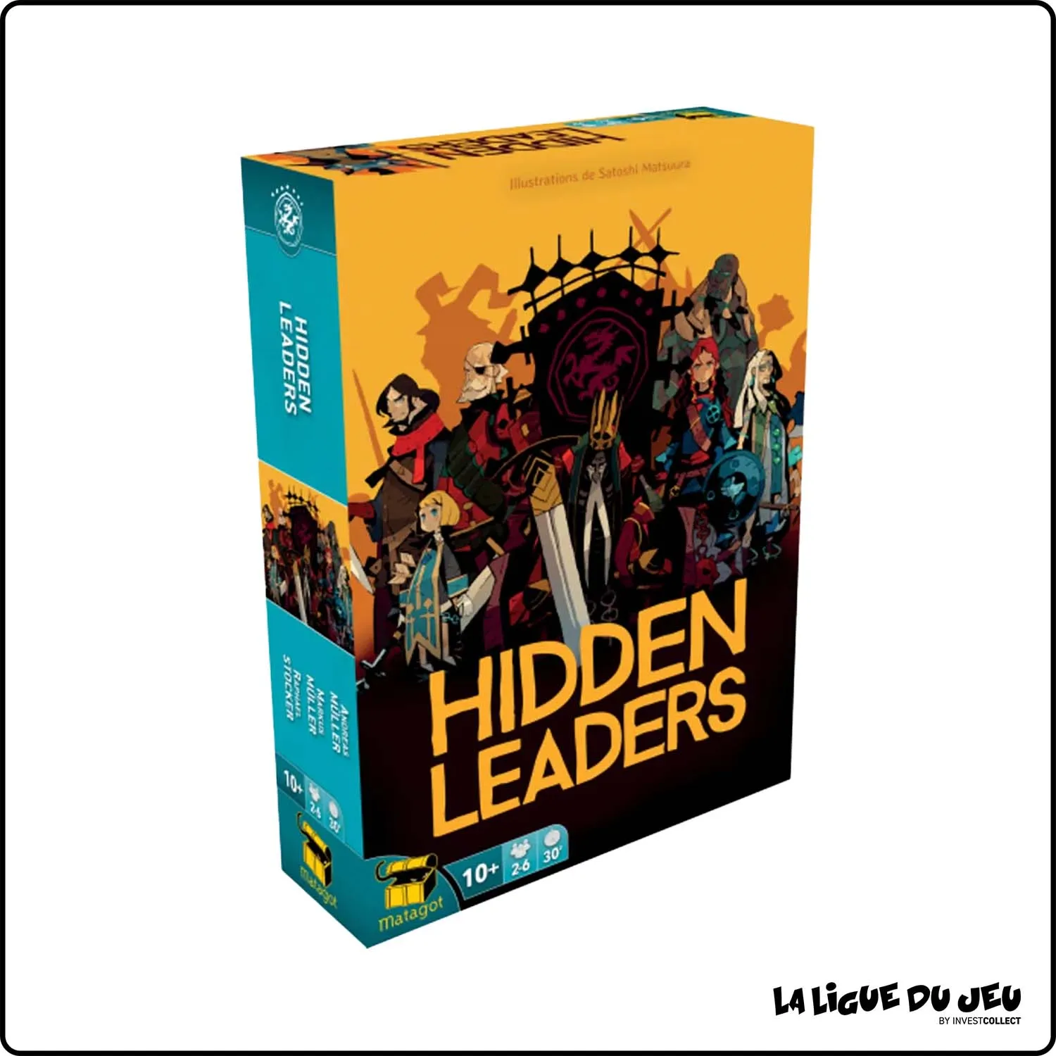 Déduction - Jeu de Cartes - Hidden Leaders