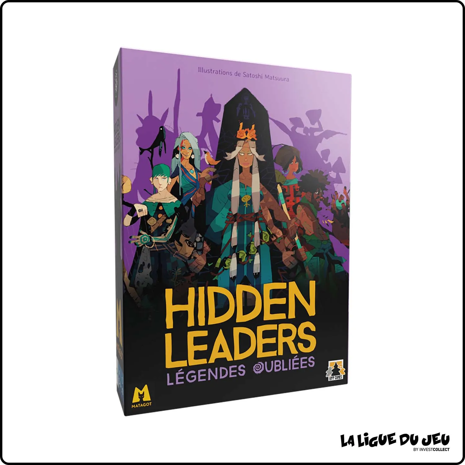 Déduction - Jeu de Cartes - Hidden Leaders - Extension Légendes Oubliées