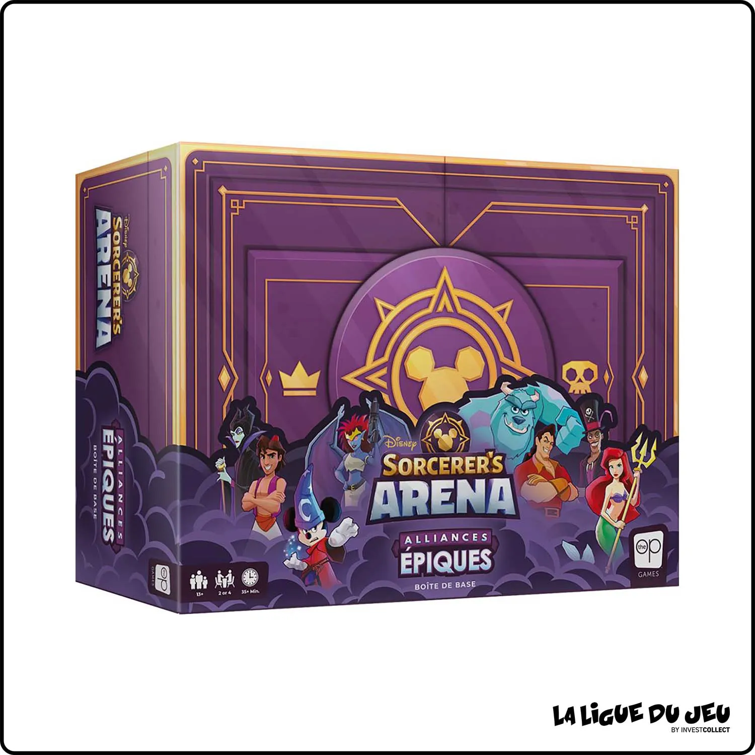 Jeu de Plateau - Jeu de cartes - Disney Sorcerer's Arena : Alliances Epiques