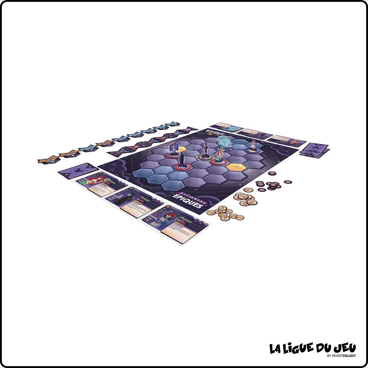 Jeu de Plateau - Jeu de cartes - Disney Sorcerer's Arena : Alliances Epiques