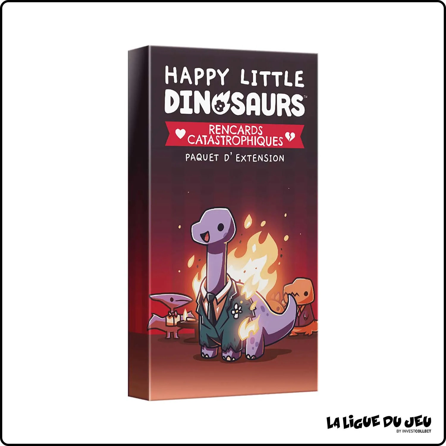 Stratégie - Jeu de Cartes - Happy Little Dinosaurs - Extension : Rencards Catastrophiques