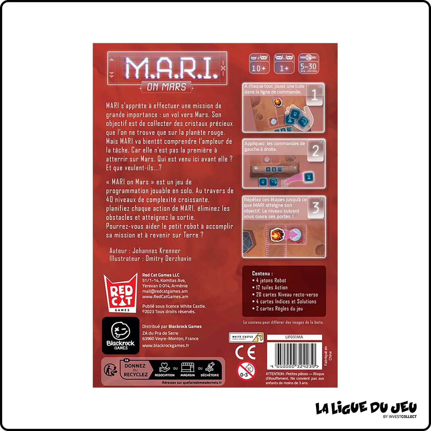 Strategie - Programmation - M.A.R.I. on Mars