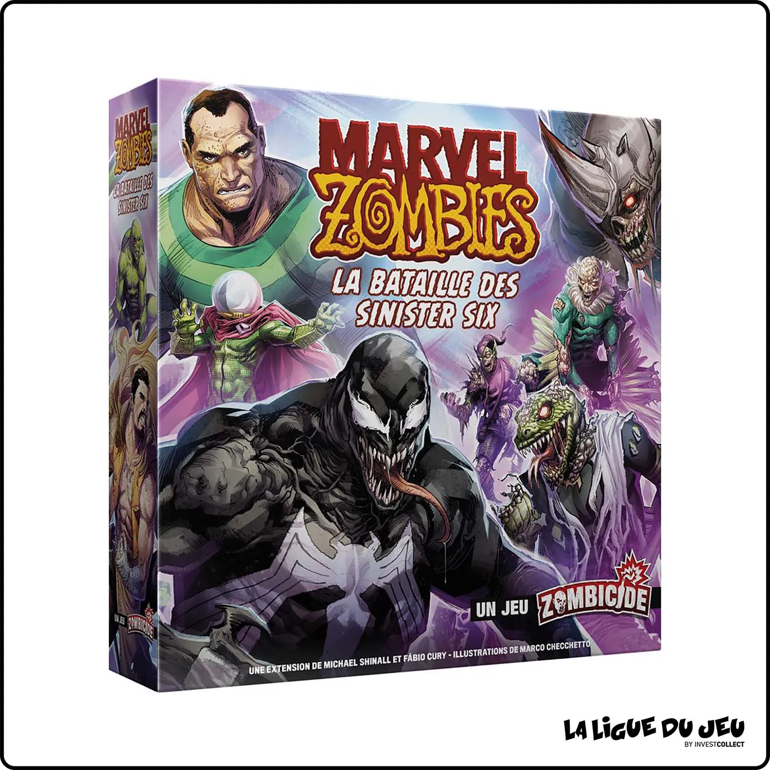 Figurine - Jeu de Plateau - Zombicide : Marvel Zombies - La Bataille des Sinister Six