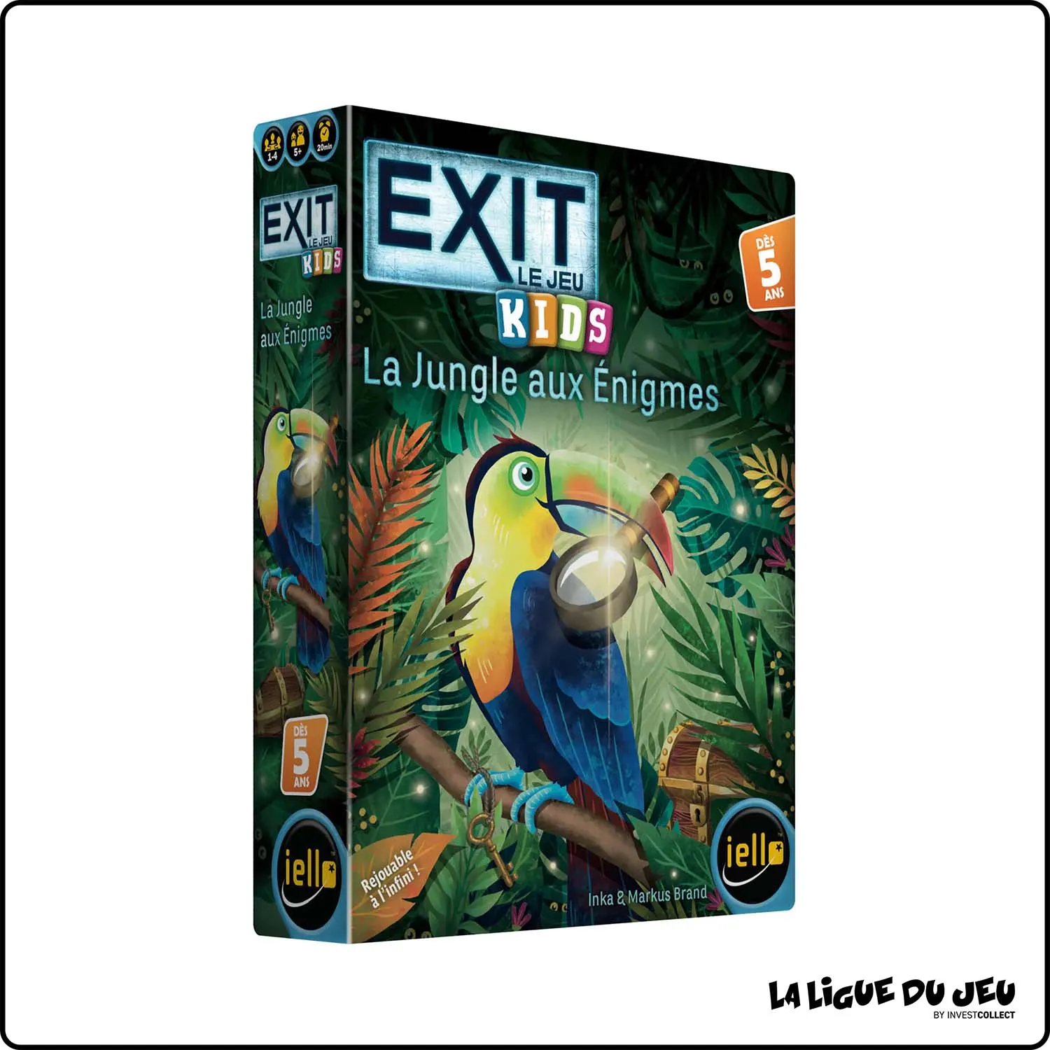 Aventure - Coopératif - Exit Kids : La Jungle aux Énigmes