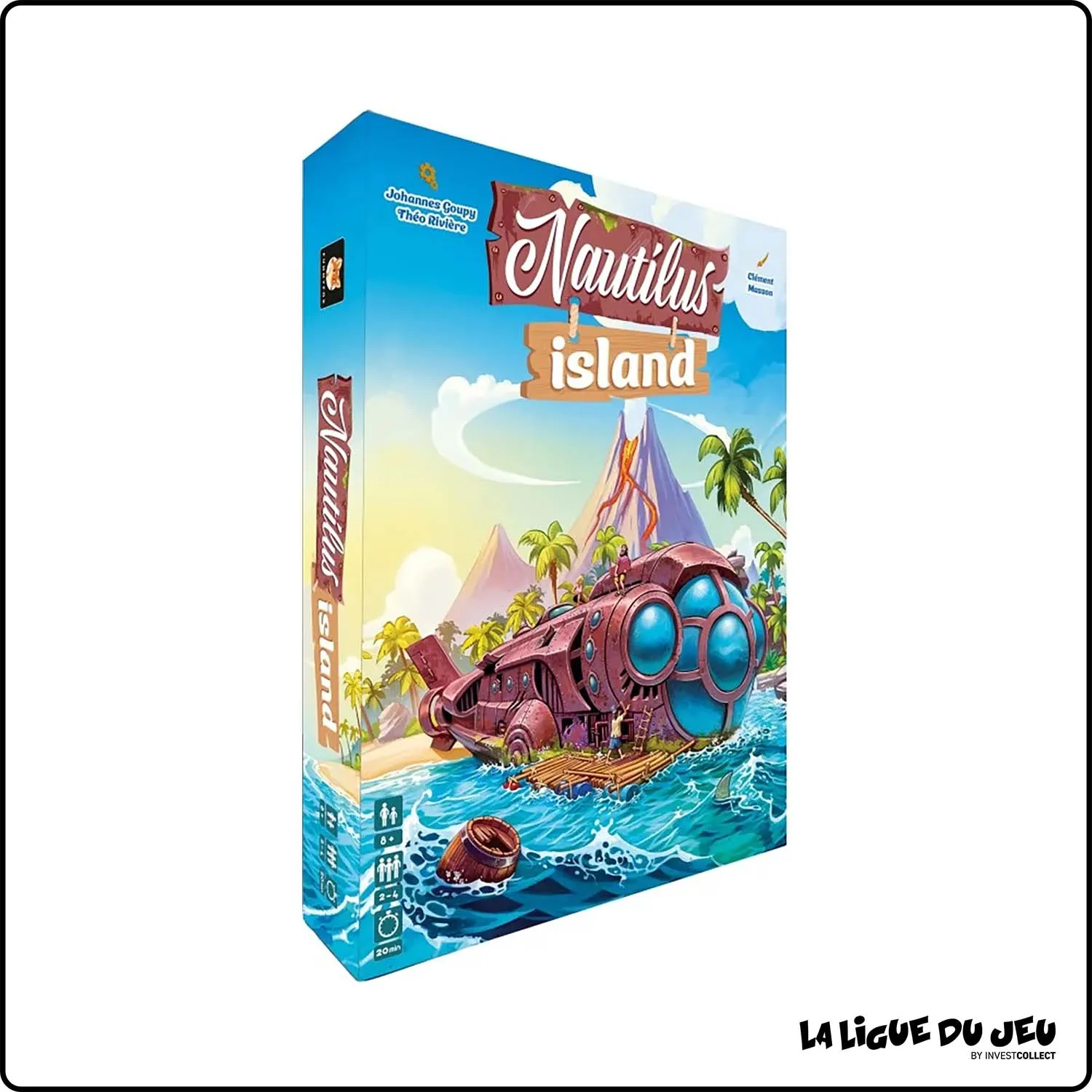 Collection de cartes - Nautilus Island