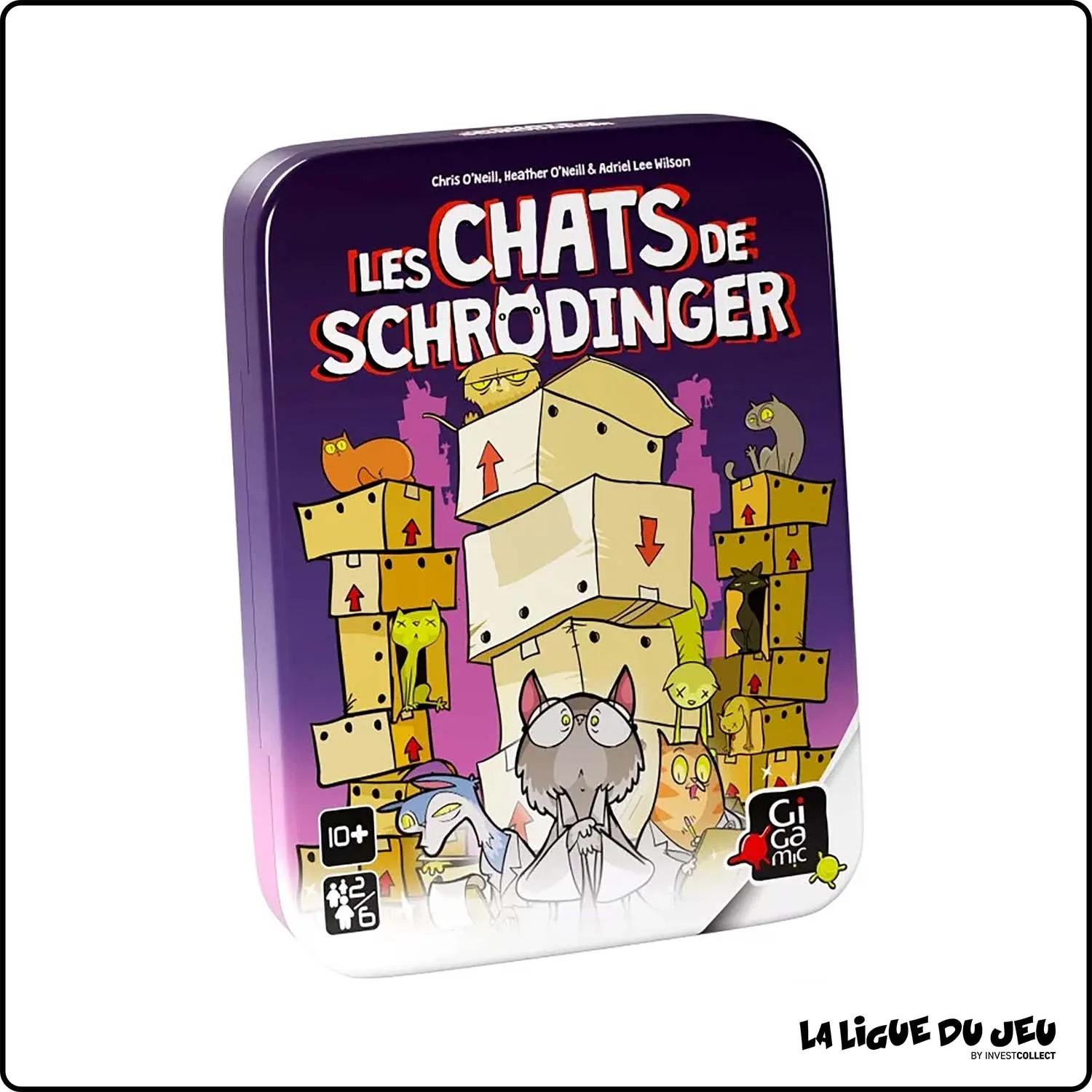 Jeu de cartes - Bluff - Les Chats de Schrodinger