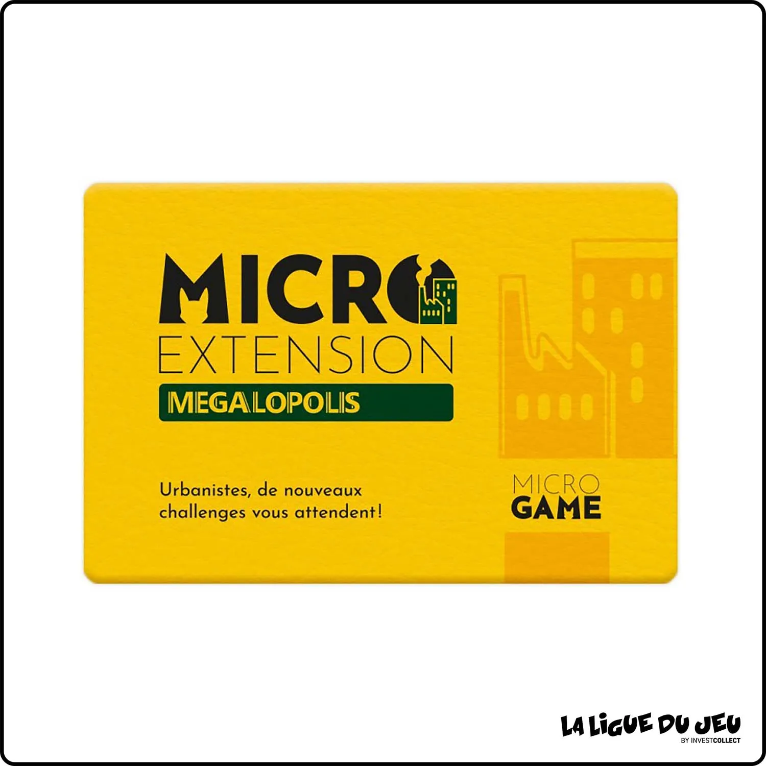 Gestion - Jeu de Cartes - Micro Extension Megalopolis