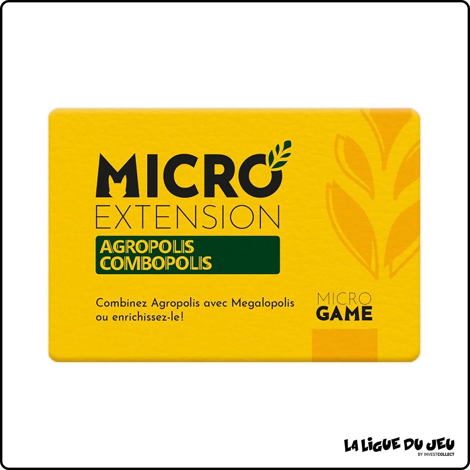 Gestion - Jeu de Cartes - Micro Extension Agropolis Combopolis