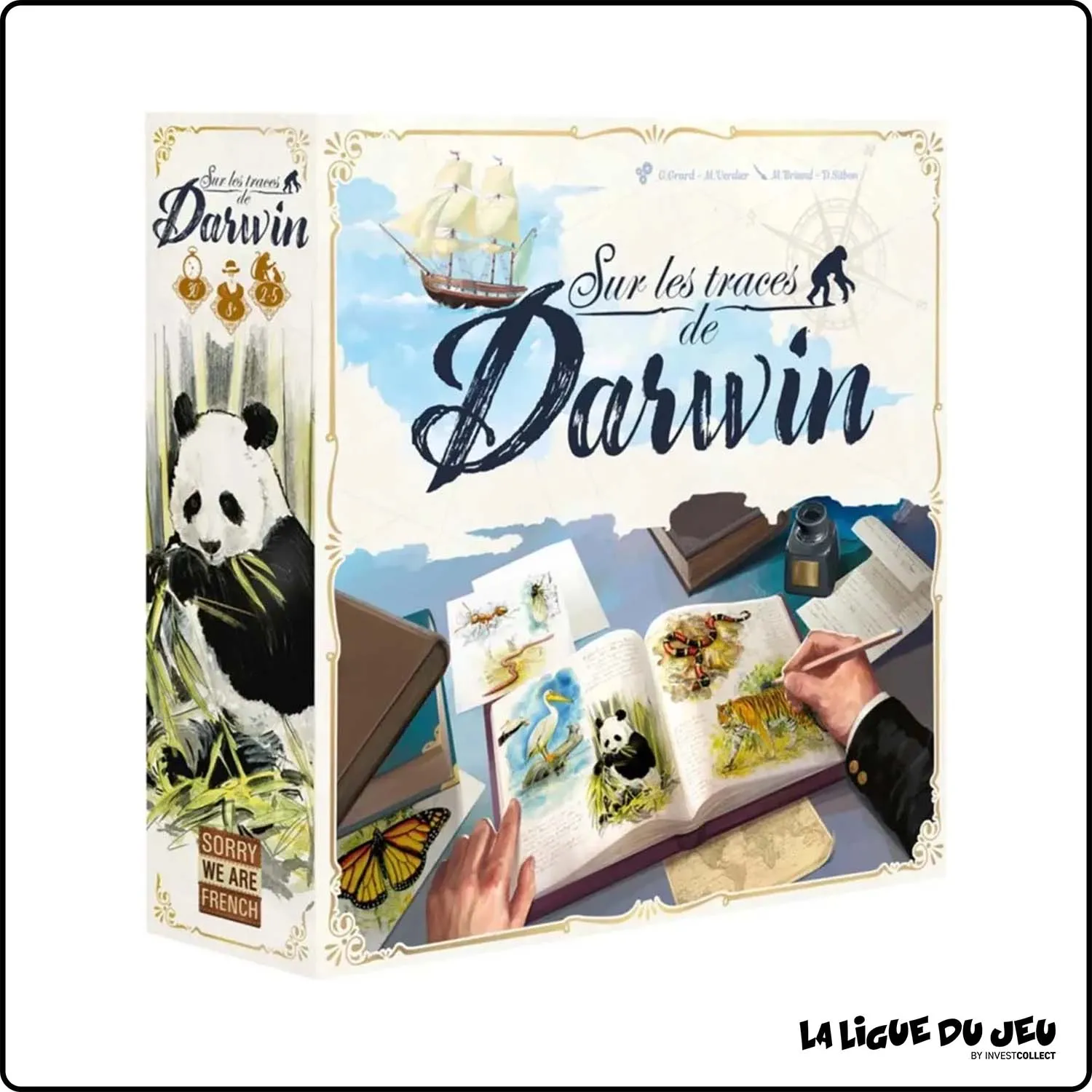 Jeu de Placement - Collection - Sur les Traces de Darwin