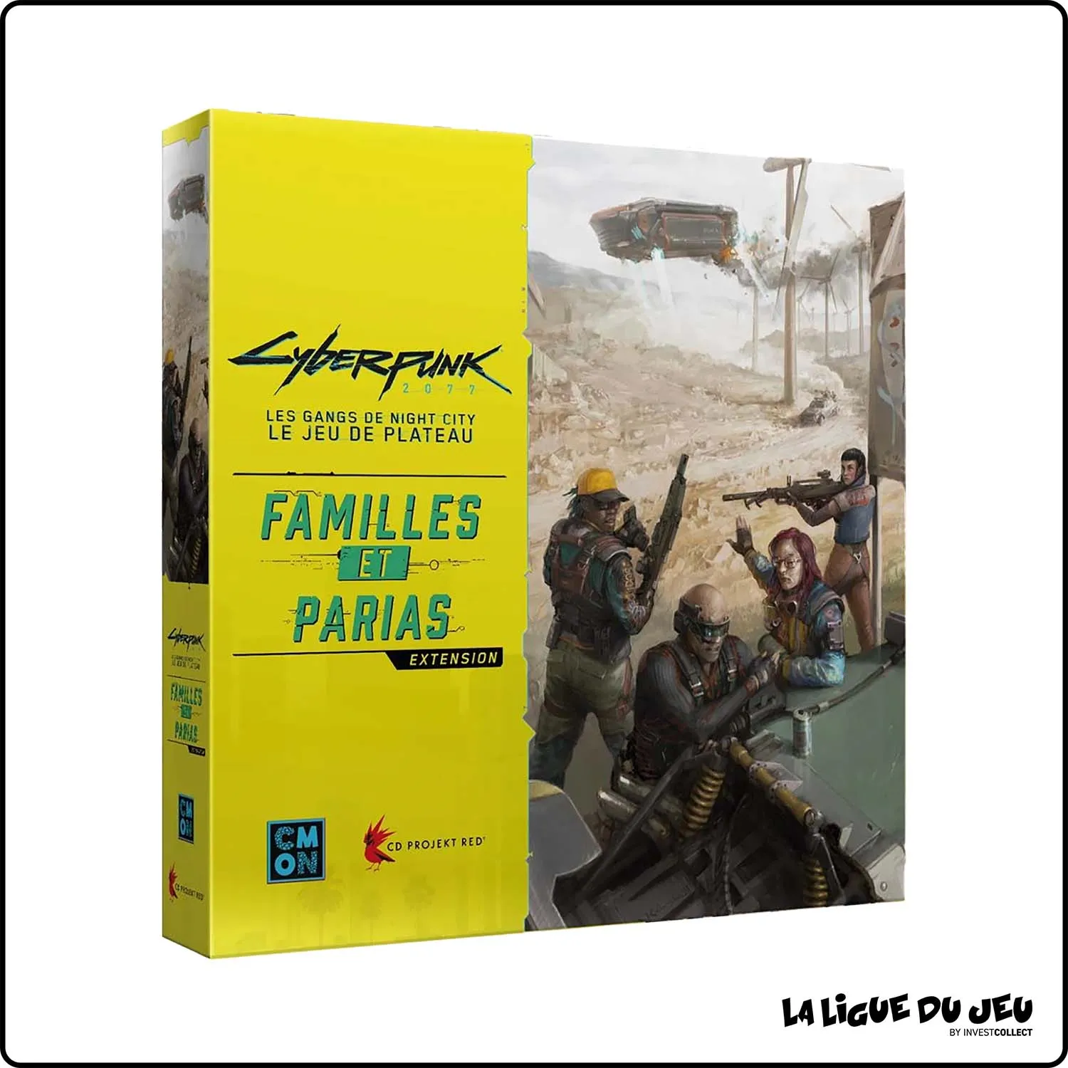 Figurine - Jeu de Plateau - Cyberpunk 2077 : Gangs of Night City - Extension : Familles et Parias