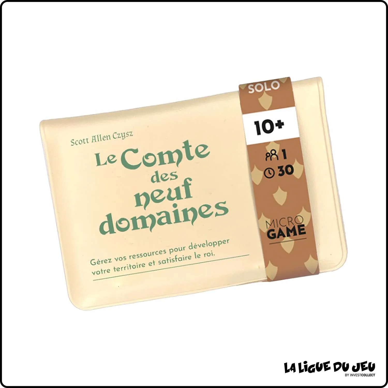 Gestion - Jeu de Cartes - Le Comte des neuf domaines