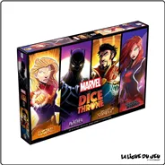 Stratégie - Dés - Dice Throne Marvel : Captain Marve, Black Panther, Dr Strange-Black et Widow