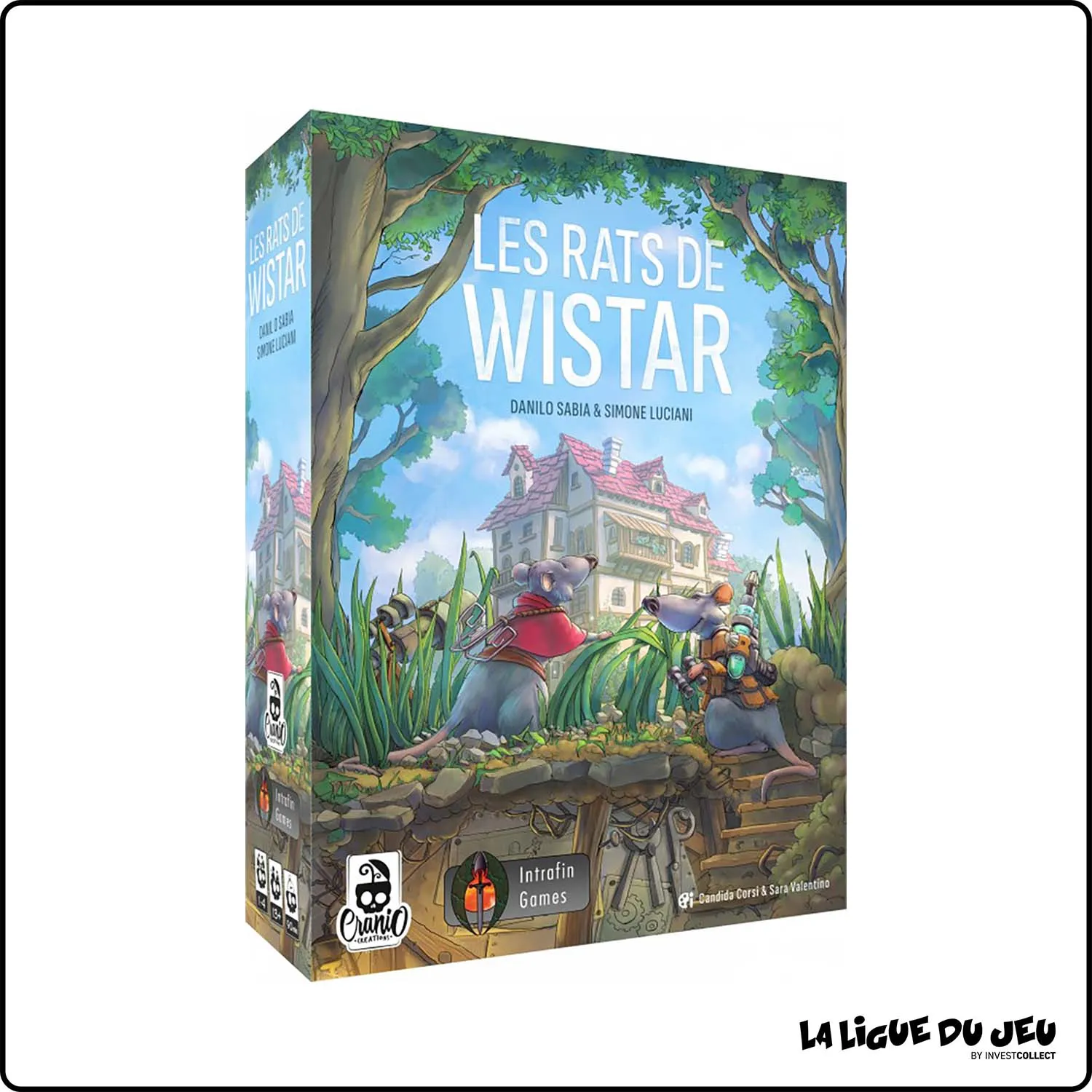 Gestion de ressource - Jeu de Plateau - Les Rats de Wistar