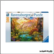 Puzzle - La terre des dinosaures - 500 pcs