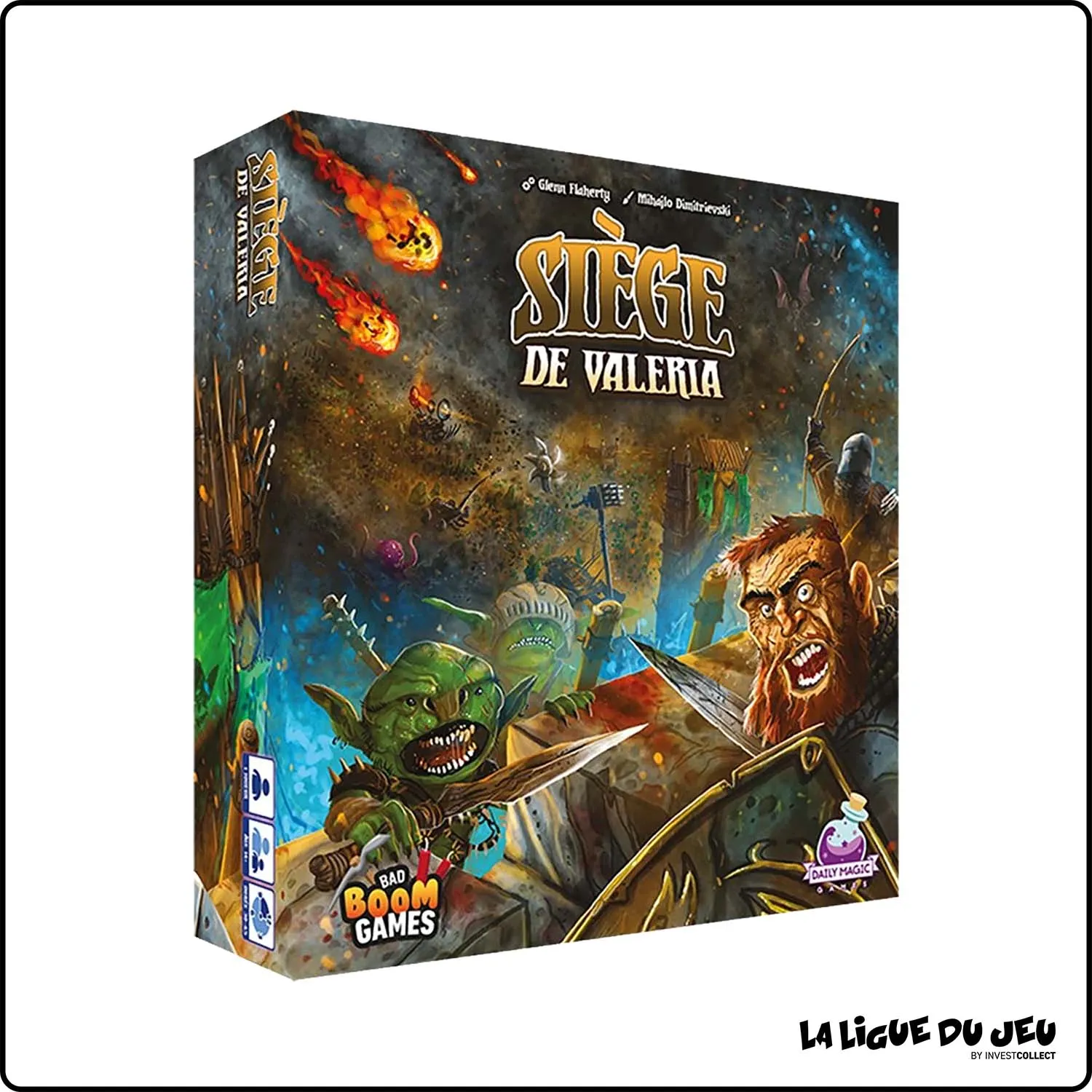 Jeu de Cartes - Jeu de Dés - Siège de Valeria